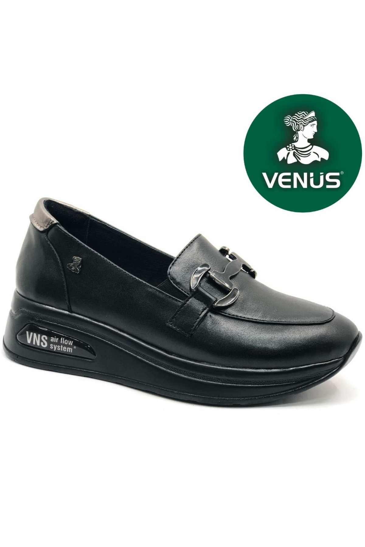 Guye Hakiki Deri Ortopedik Oxford Kadın Aır-Flow Taban Klasik Ayakkabı - Görsel 5