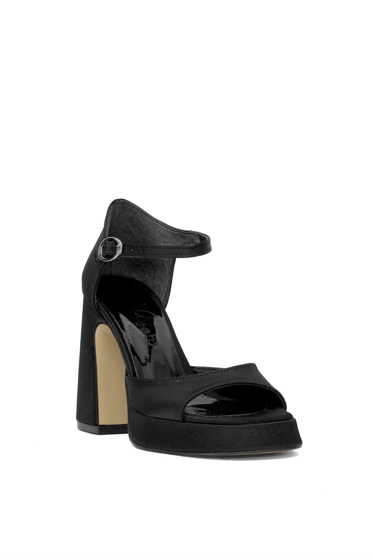 25BY222.719S Kadın Platform Ayakkabı Siyah - Görsel 3