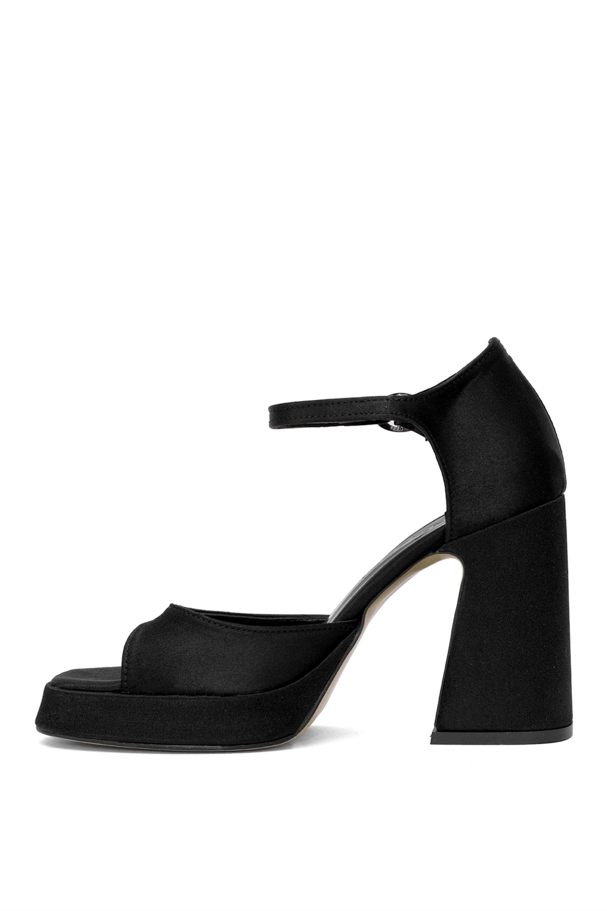 25BY222.719S Kadın Platform Ayakkabı Siyah - Görsel 4