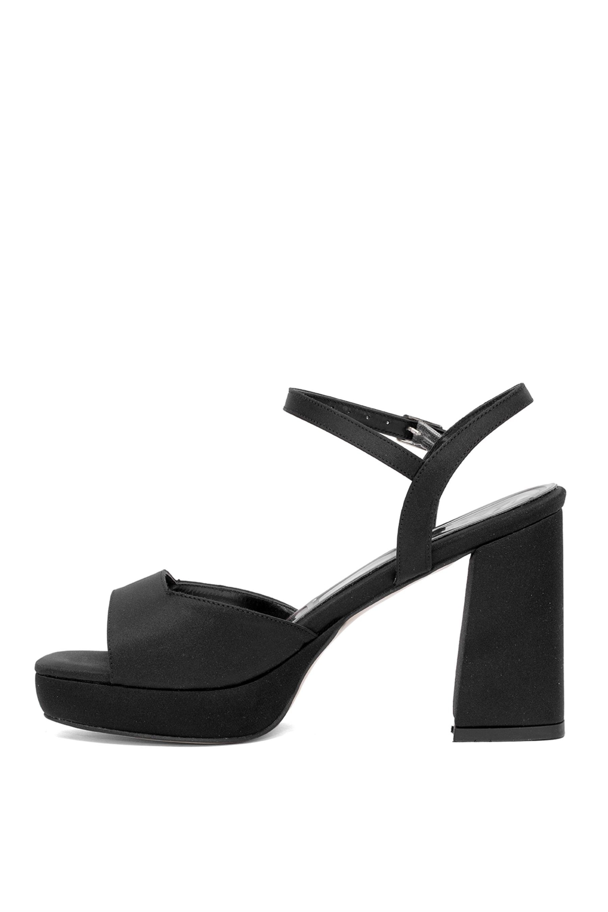 25BY130.1008-1 Kadın Platform Ayakkabı Siyah - Görsel 4