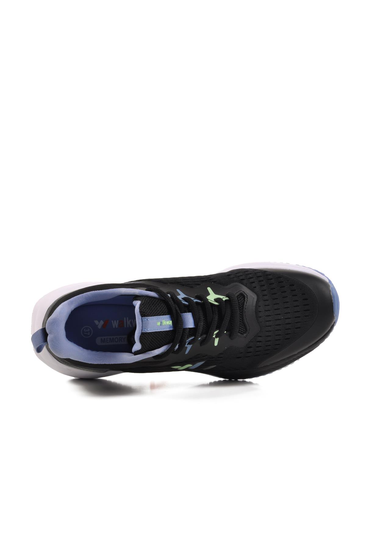 Z-25415 G Siyah Memory Foam Unisex Sneaker - Görsel 5