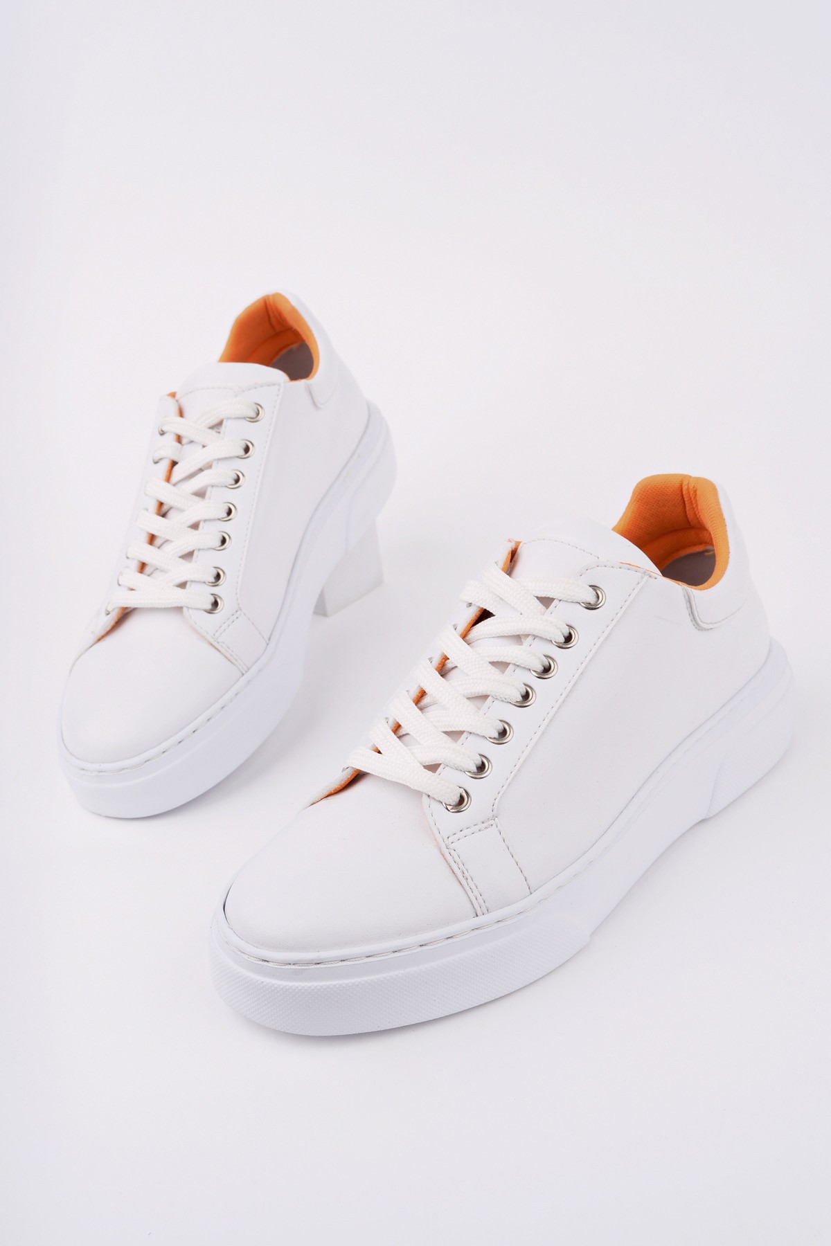 ZEYN Kalın Taban Bağcıklı Erkek Günlük Sneaker Spor Ayakkabı - Görsel 4