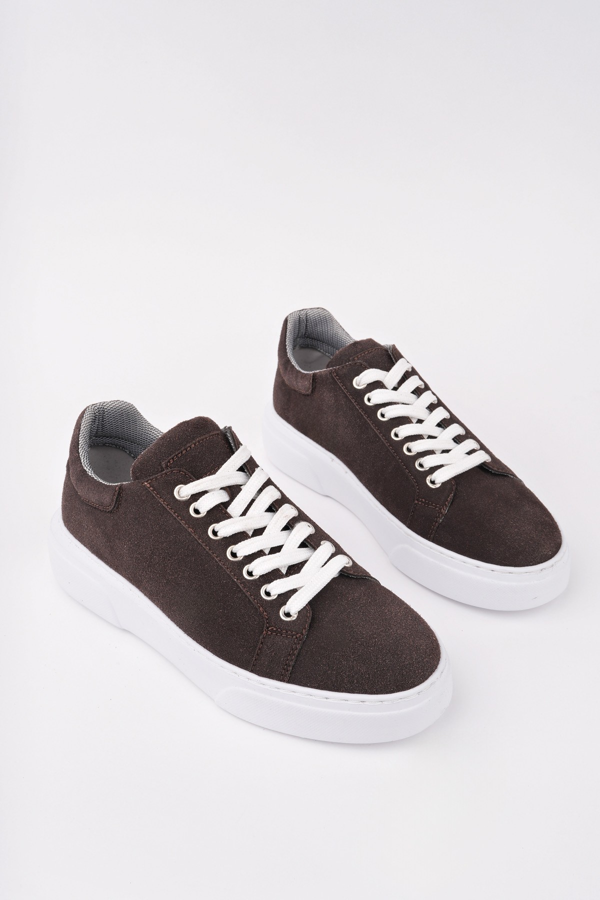 ZEYN Kalın Taban Bağcıklı Erkek Günlük Sneaker Spor Ayakkabı - Görsel 4