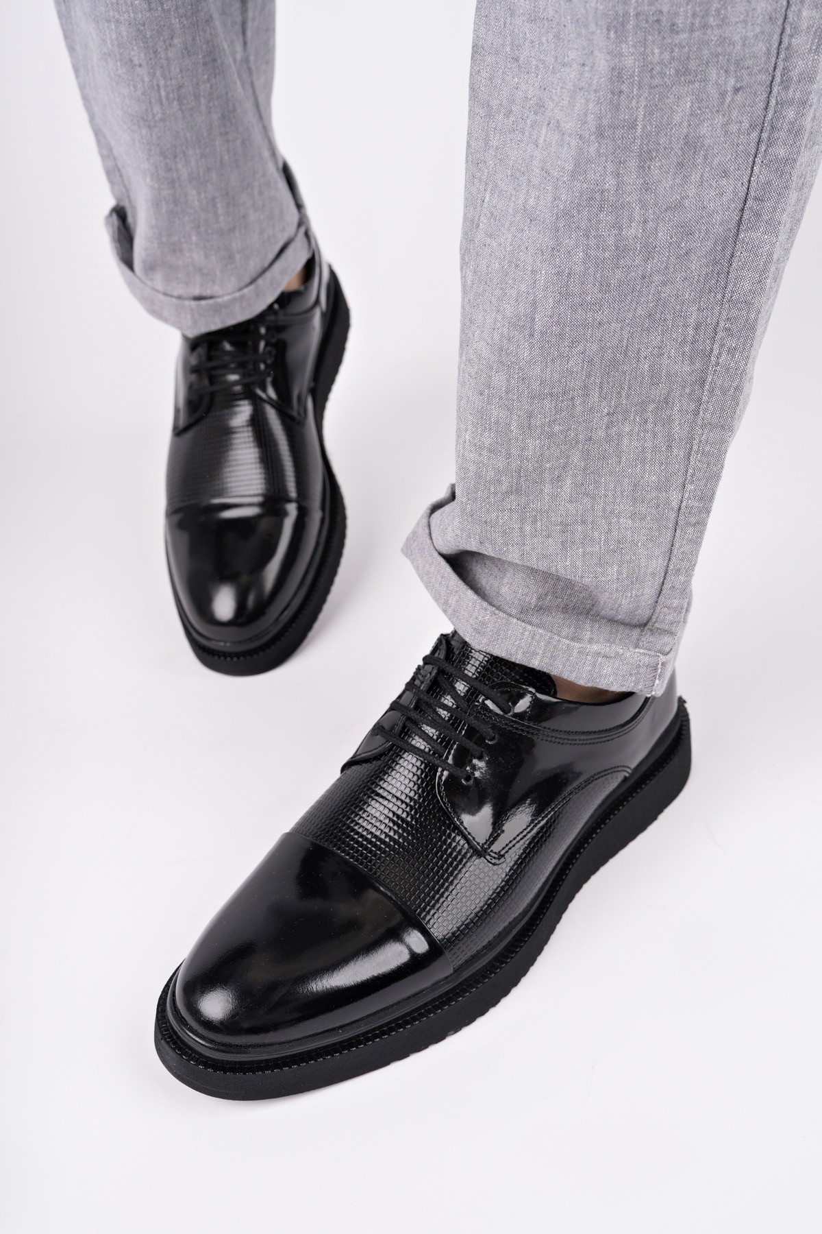 Marcel Garantili Erkek Günlük Klasik Hakiki Deri Casual Ayakkabı - Görsel 8