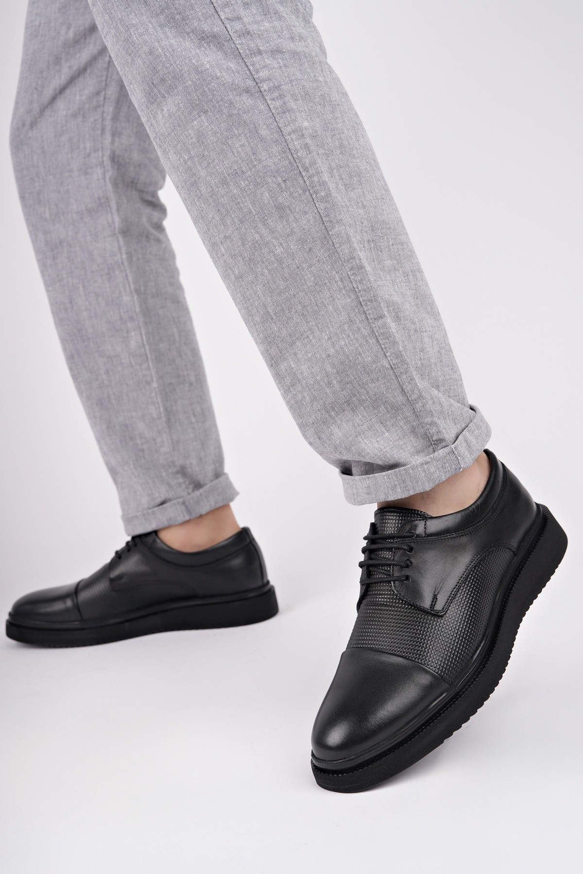 Marcel Garantili Erkek Günlük Klasik Hakiki Deri Casual Ayakkabı - Görsel 3