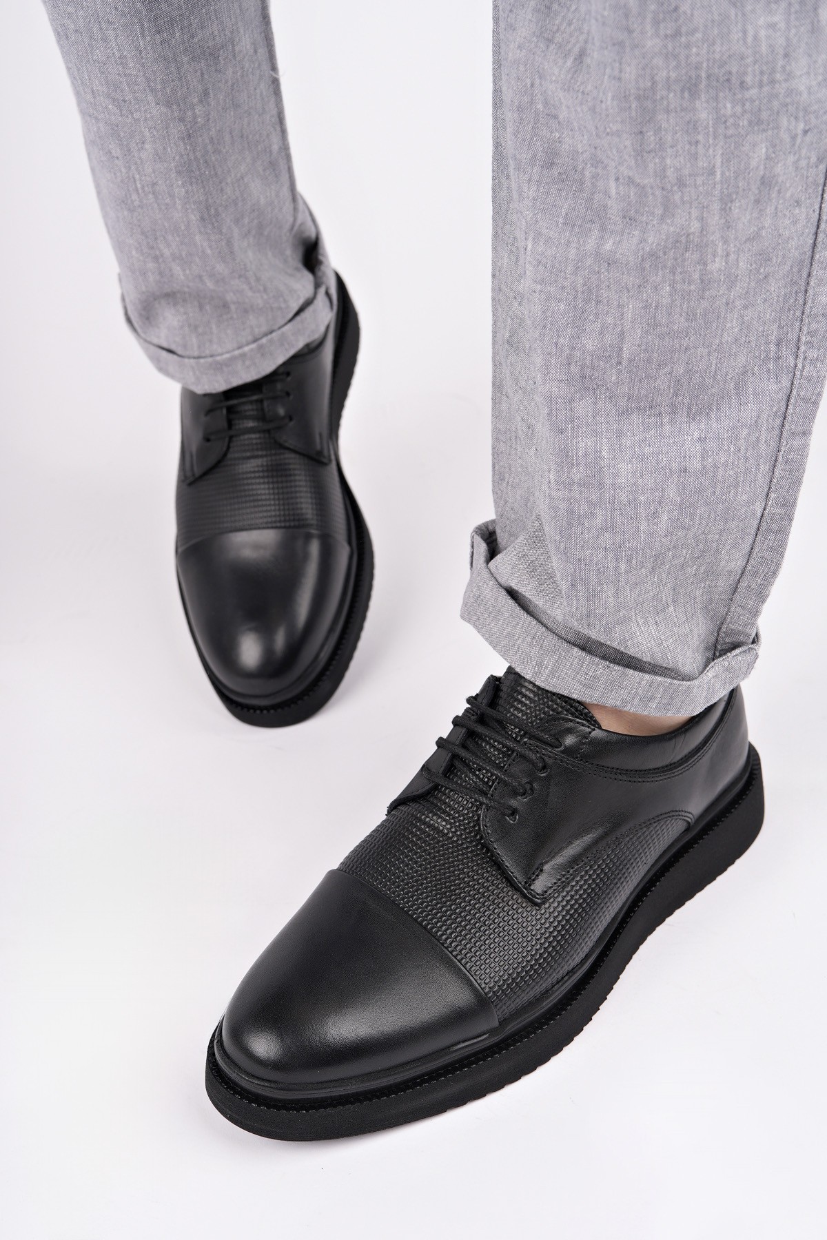 Marcel Garantili Erkek Günlük Klasik Hakiki Deri Casual Ayakkabı - Görsel 9