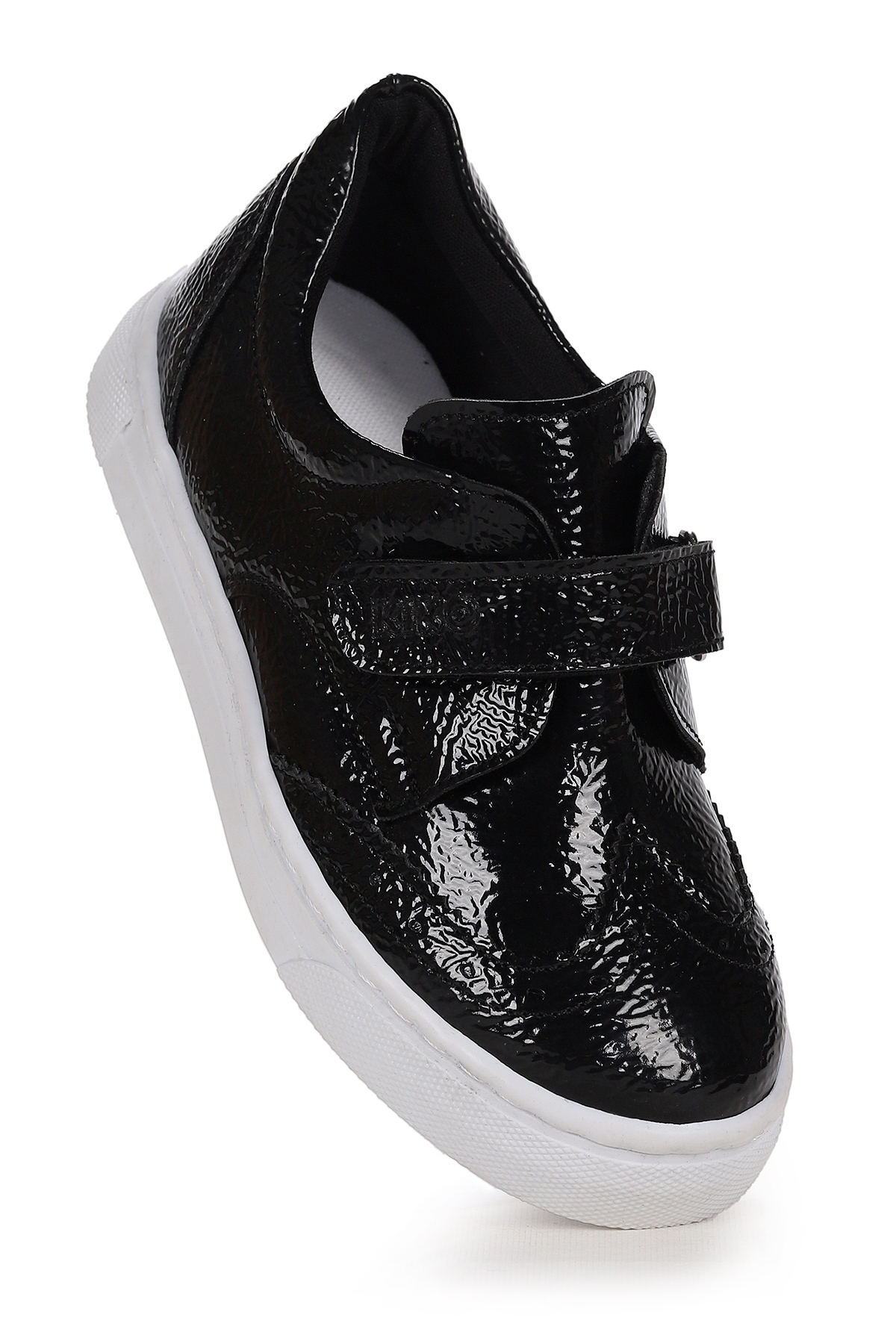 Richie Rugan Cırtlı Günlük Erkek Çocuk Casual Ayakkabı Siyah - Görsel 4