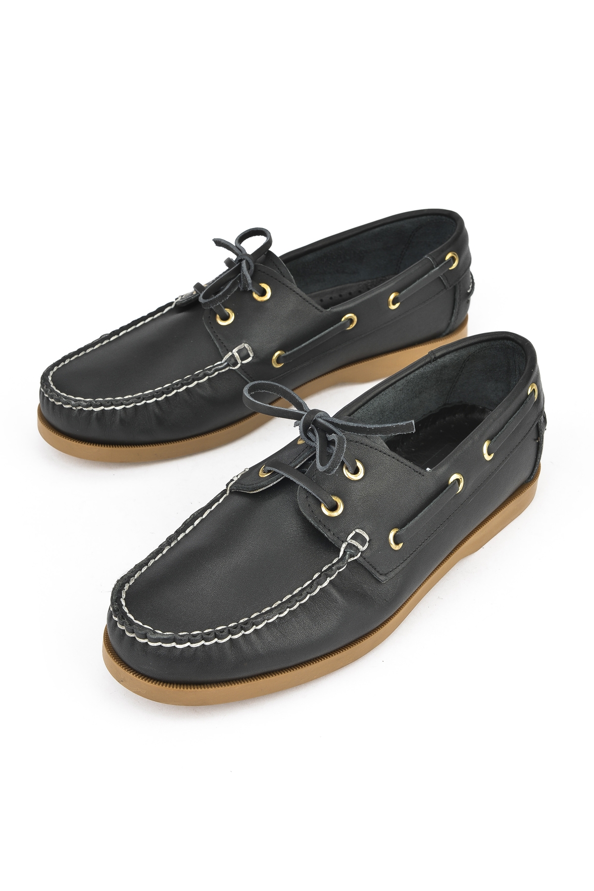 Erkek Hakiki Deri Günlük Ayakkabı 151423Z33 Siyah - Görsel 6