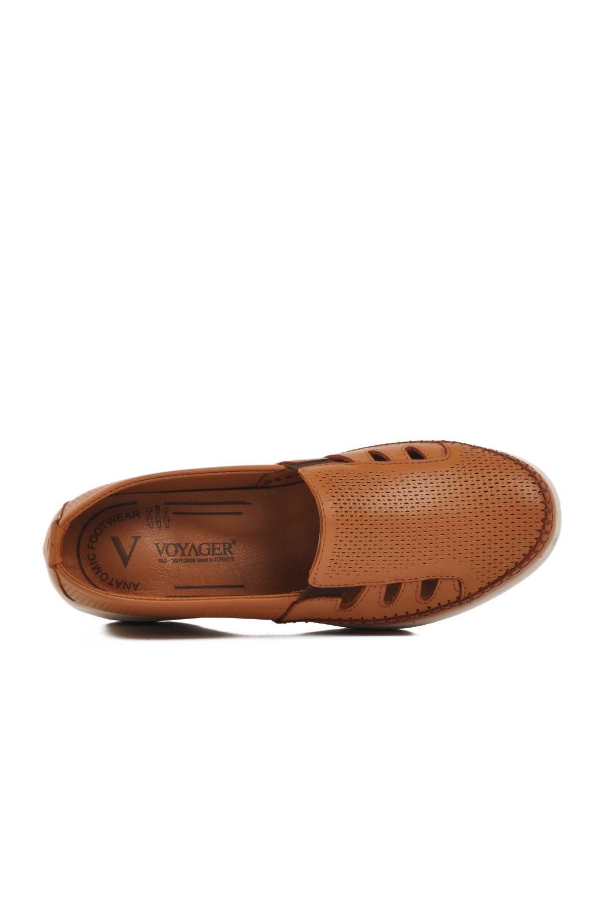 Voyager Bej Voyager Hakiki Deri Kadın Ayakkabı