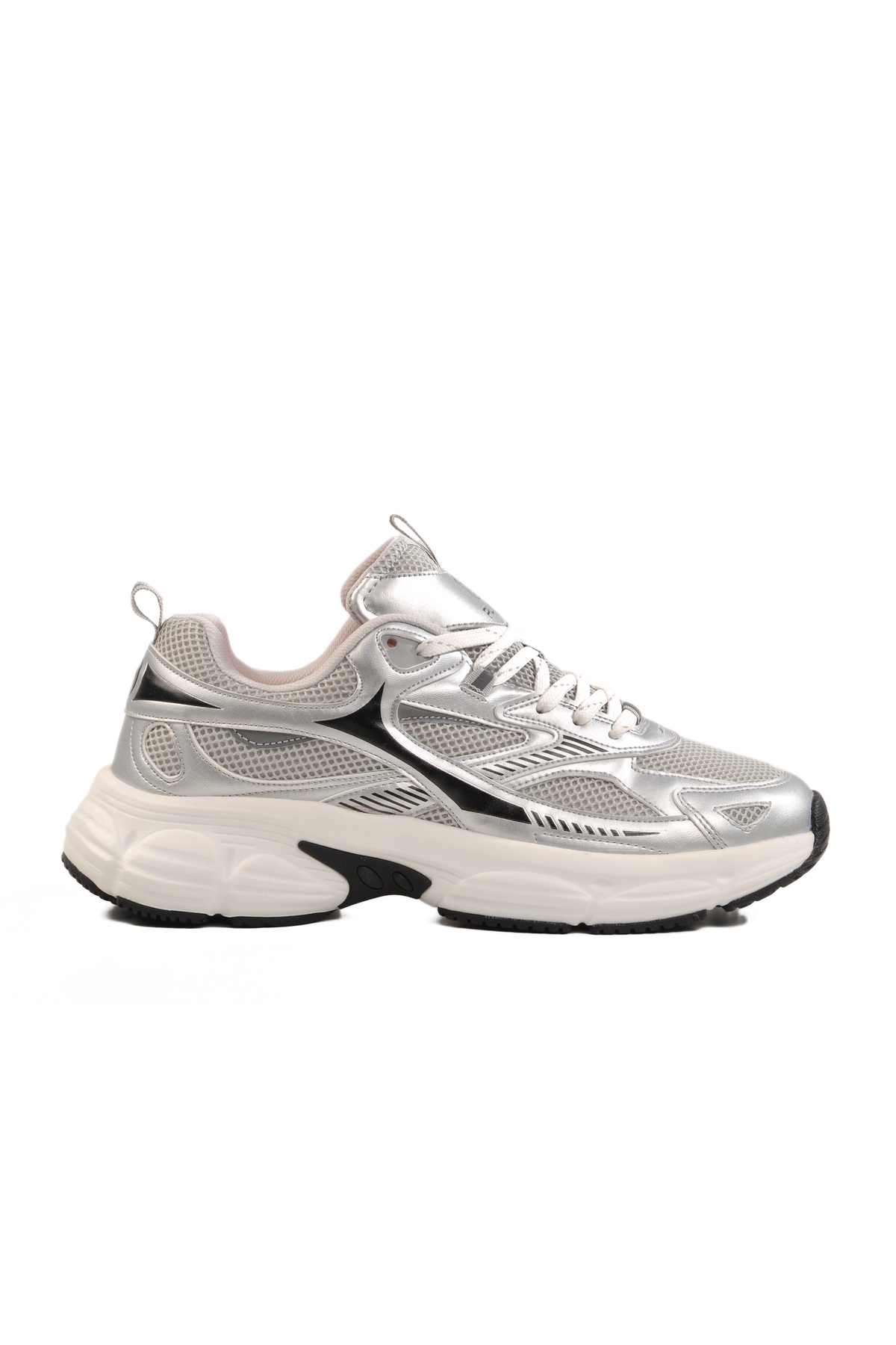 Gümüş Fileli Erkek Spor Ayakkabı MS-251-530 M - Görsel 2