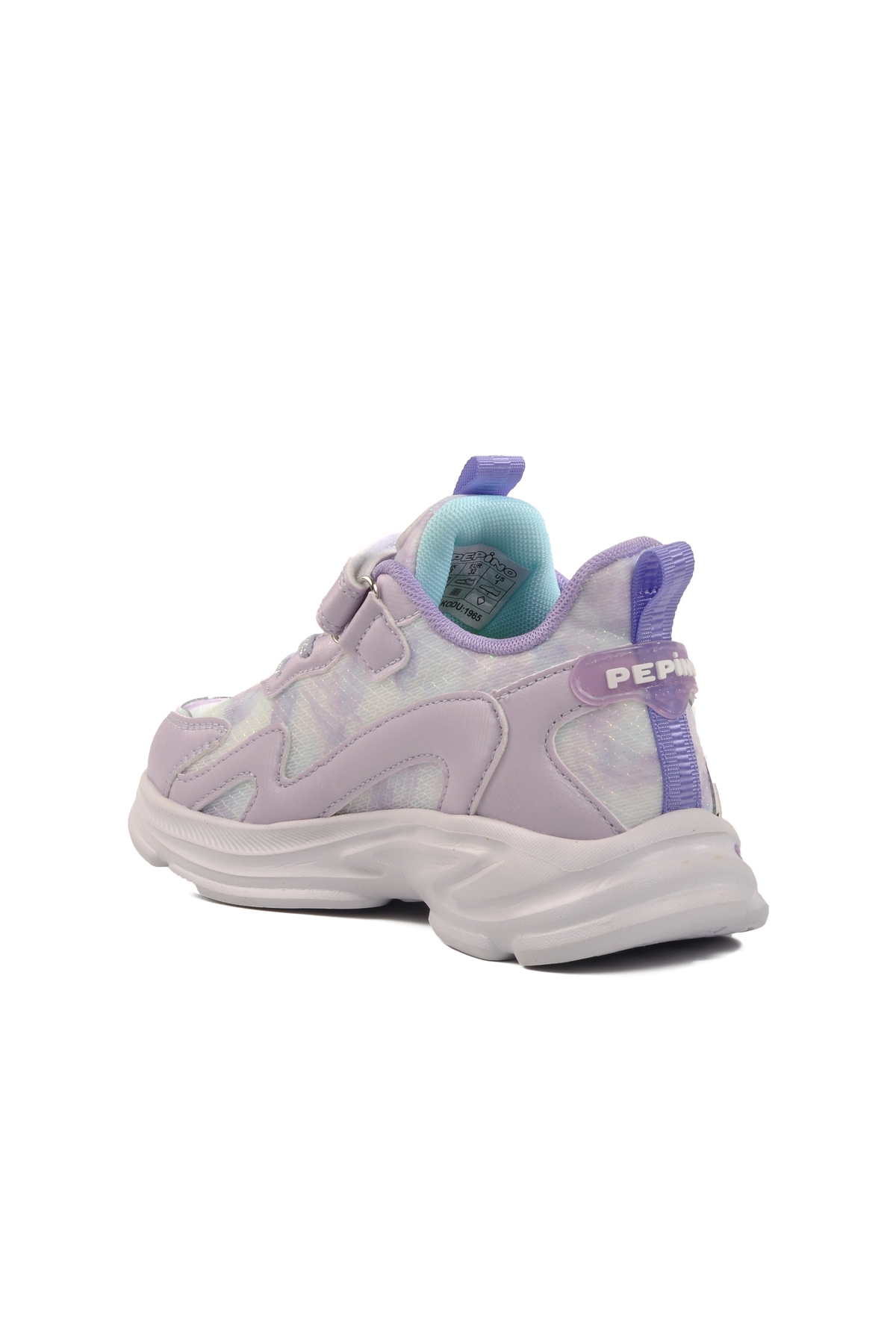 Lila Cırtlı Kız Çocuk Spor Ayakkabı 1965 F - Görsel 5