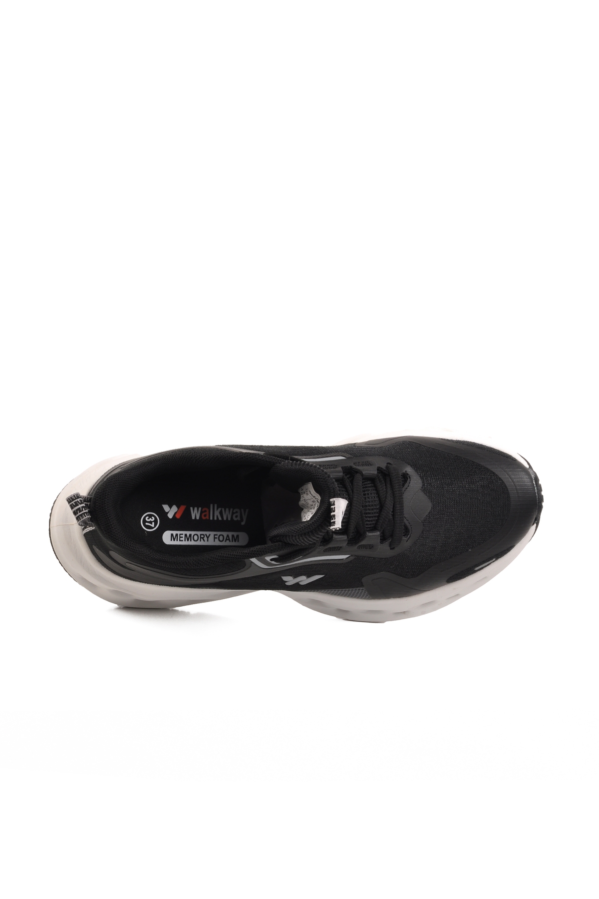 Siyah Memory Foam Hafif Fileli Kadın Spor Ayakkabı Nora G - Görsel 5