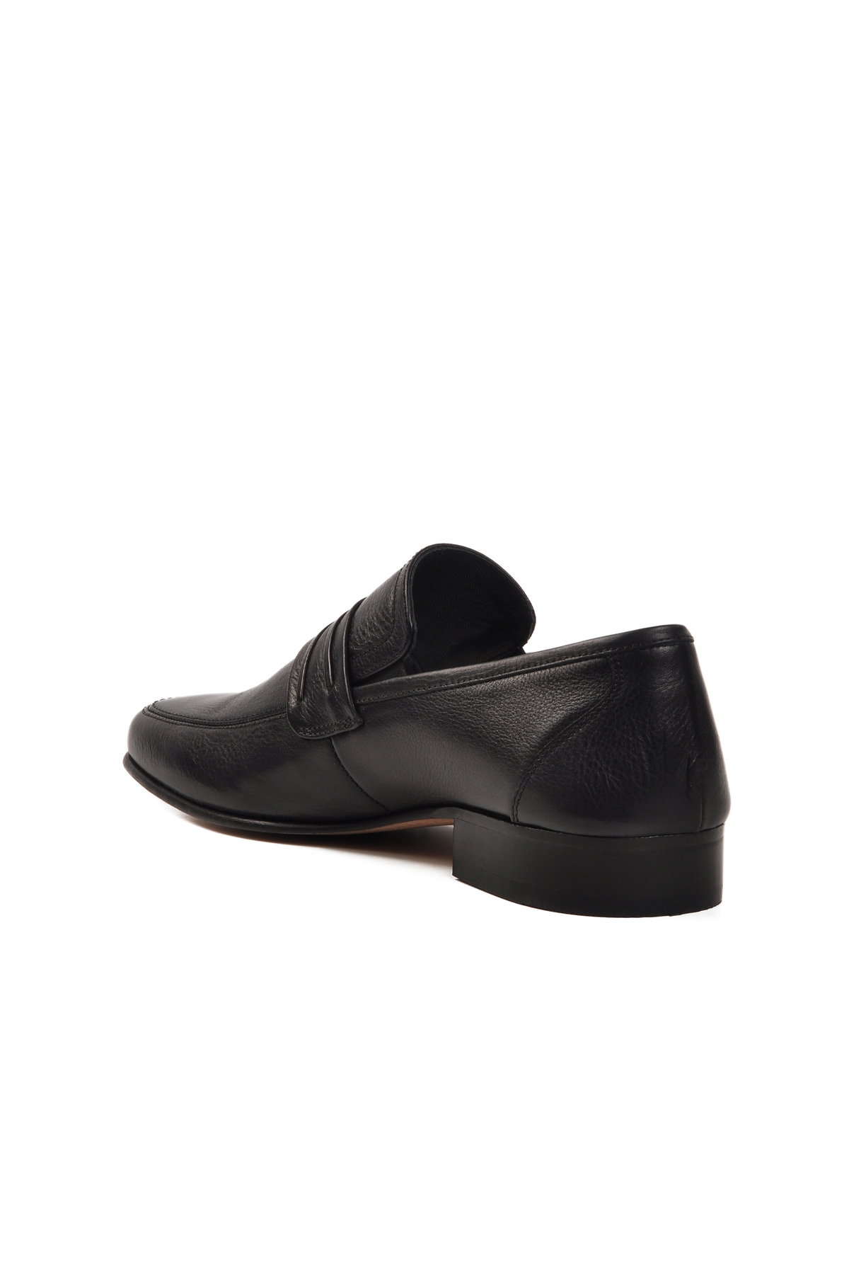 Siyah Hakiki Deri Erkek Klasik Ayakkabı 00881 M - Görsel 5