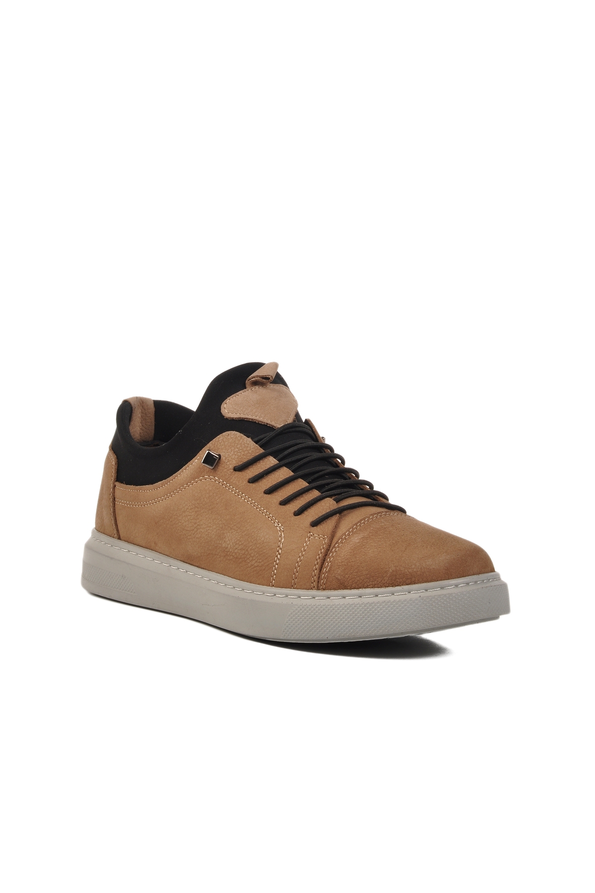 Kum Nubuk Hakiki Deri Erkek Casual Ayakkabı 818 M - Görsel 4