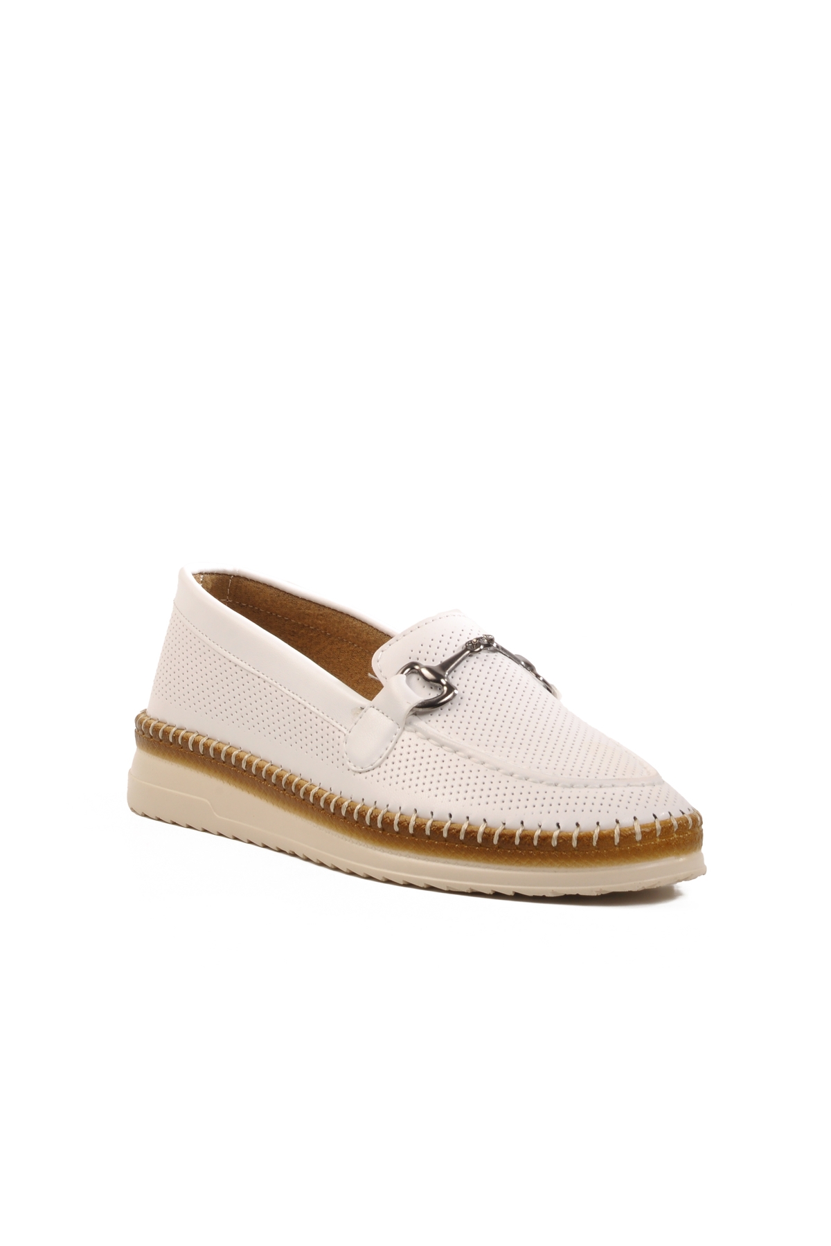 Beyaz Hafif Kadın Casual Ayakkabı 651562 Z - Görsel 4