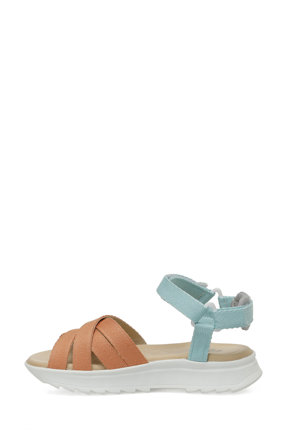 Polaris 323603.Z 4FX Nar Çiçeği Kadın Kalın Taban Sandalet - Görsel 4