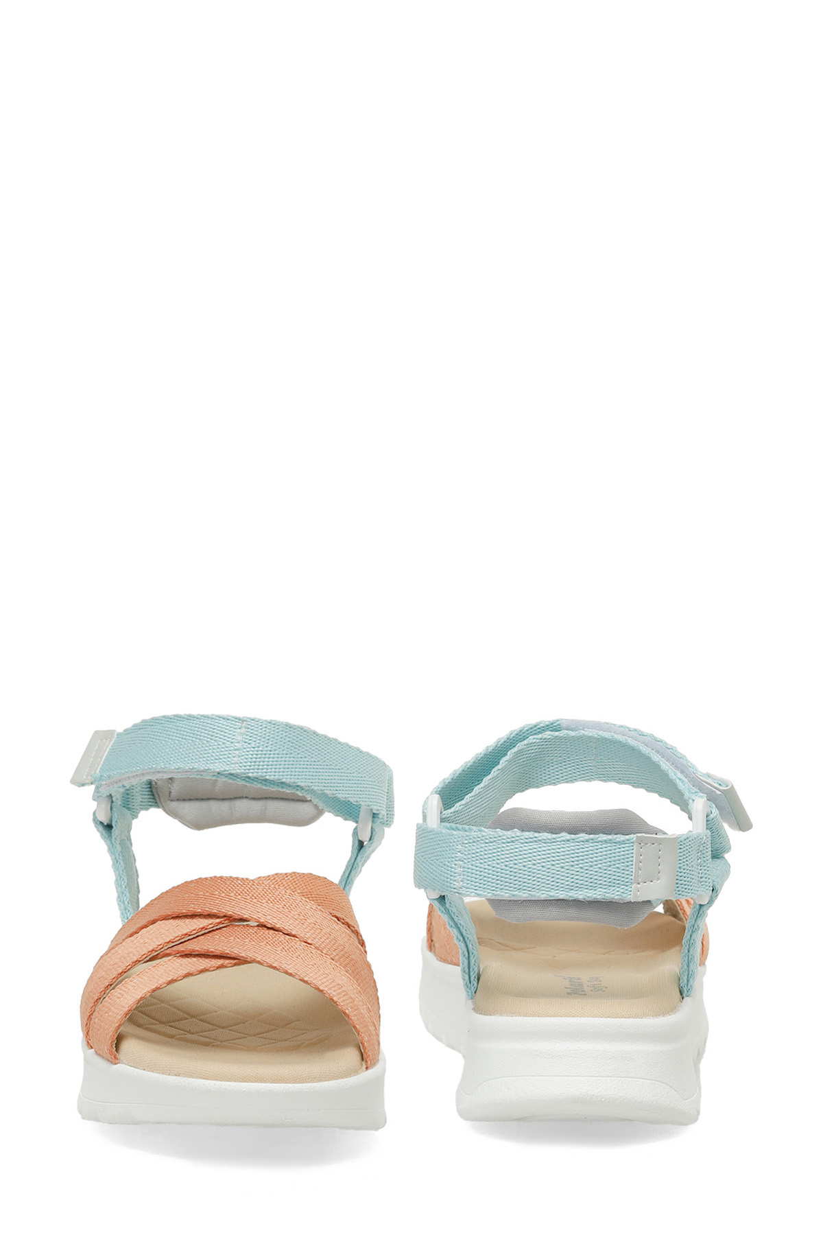 Polaris 323603.Z 4FX Nar Çiçeği Kadın Kalın Taban Sandalet - Görsel 6