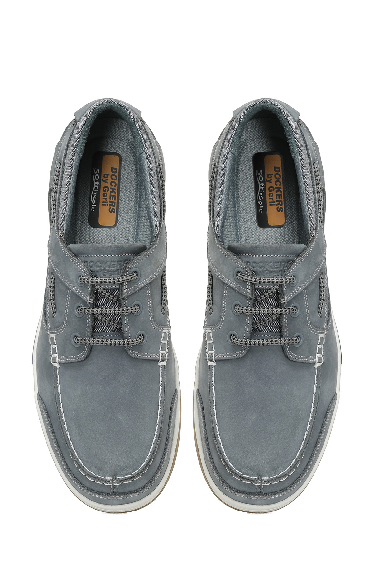 238561 5FX Mavi Erkek Marin Ayakkabı - Görsel 5