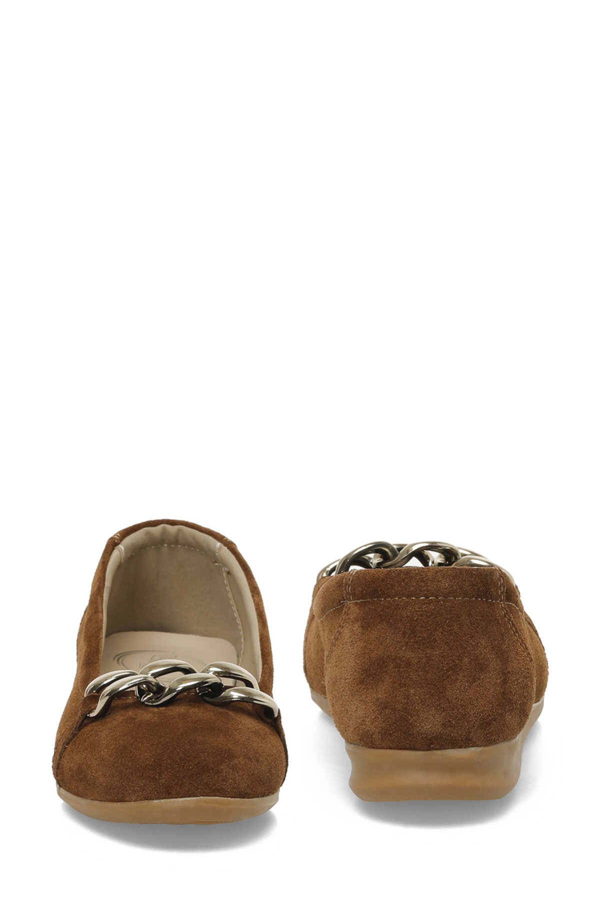 Polaris 5 Nokta 105434.Z5FX Kahverengi Kadın Düz Ayakkabı - Görsel 6