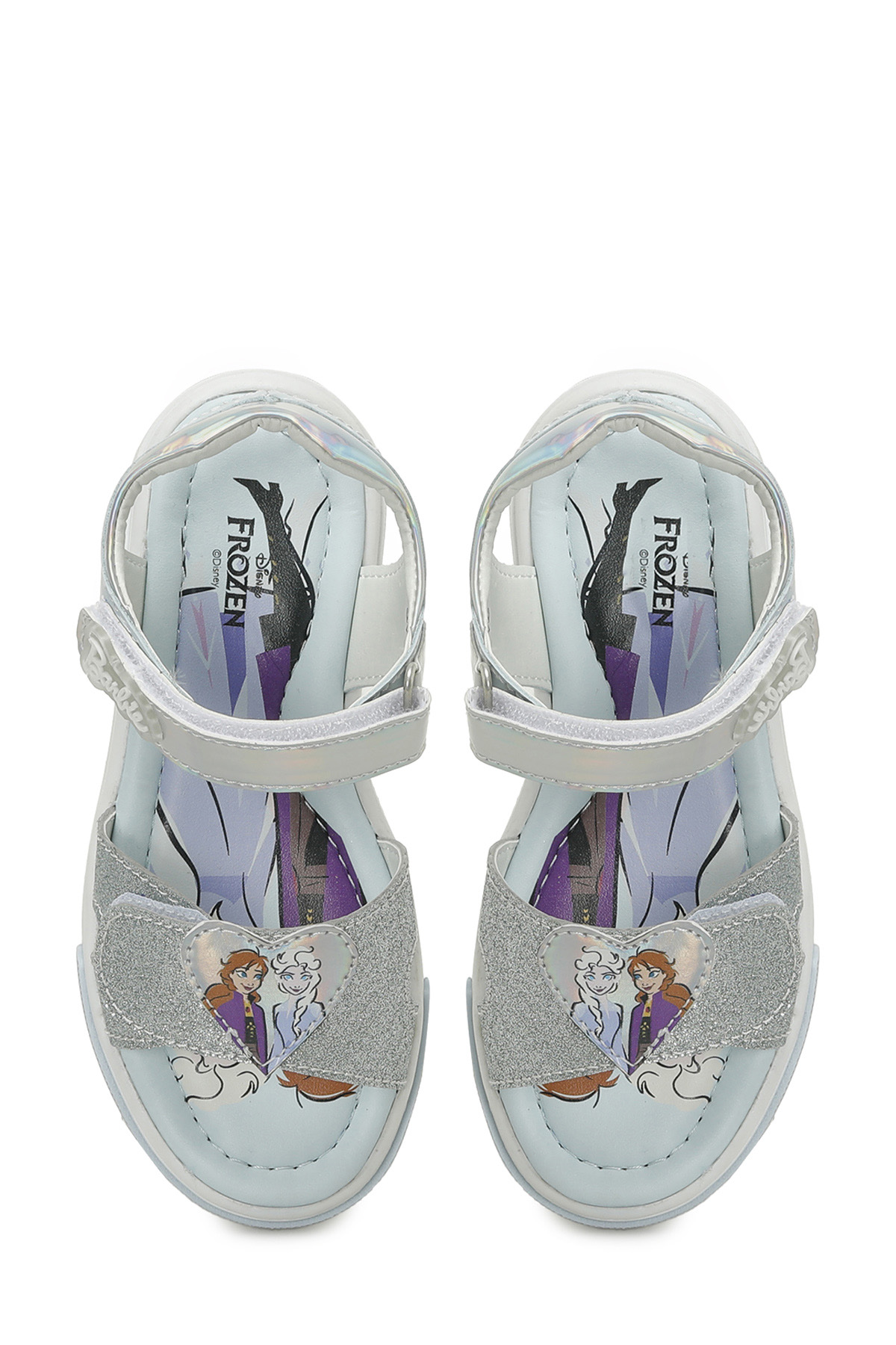 Frozen Frozen ADEN.P5FX Mavi Kız Çocuk Sandalet Sandalet & Terlik | Flo Mavi - 5. görsel