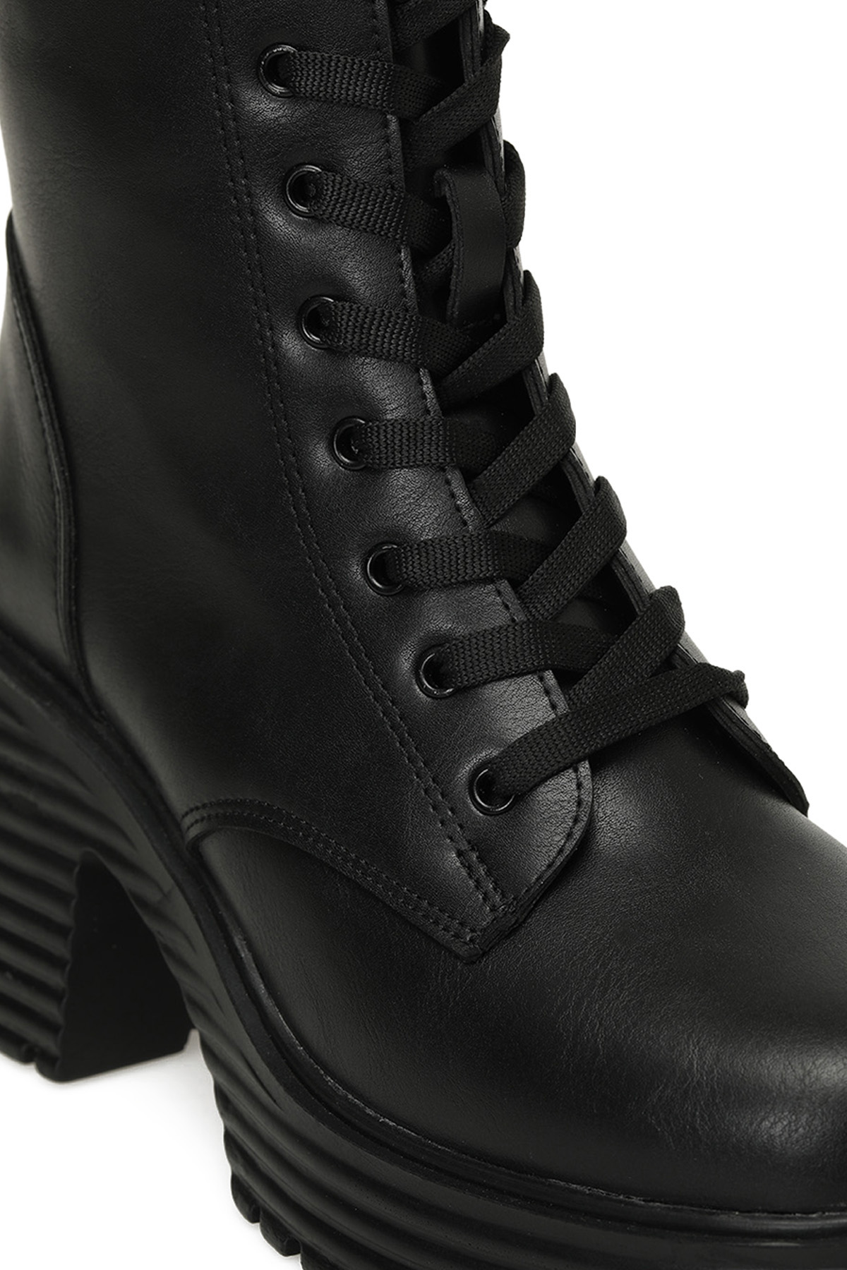 TRX24K-683 W 5PR Siyah Kadın Topuklu Bot - Görsel 8