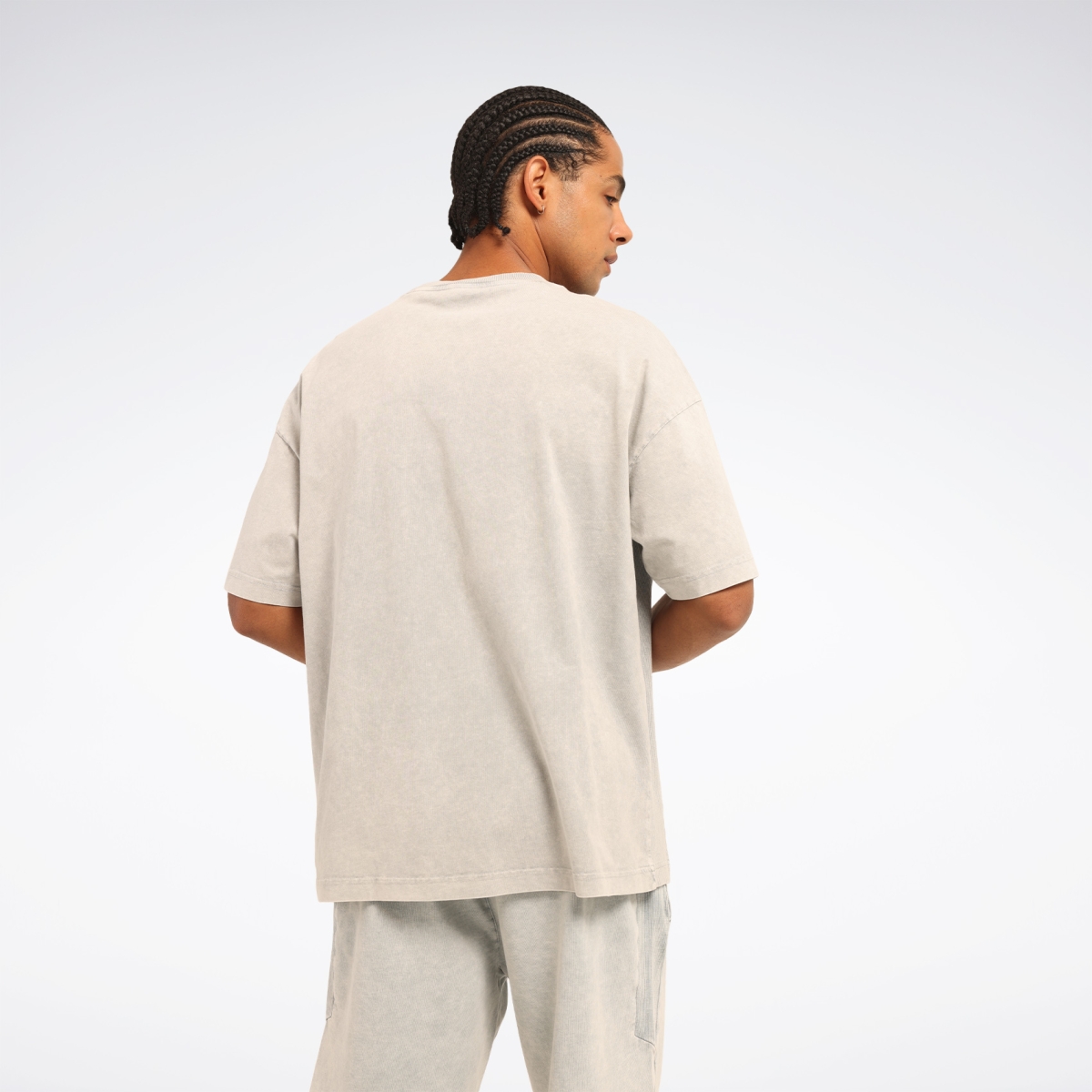 Reebok BALDHI TEE Gri Erkek Kısa Kol T-Shirt