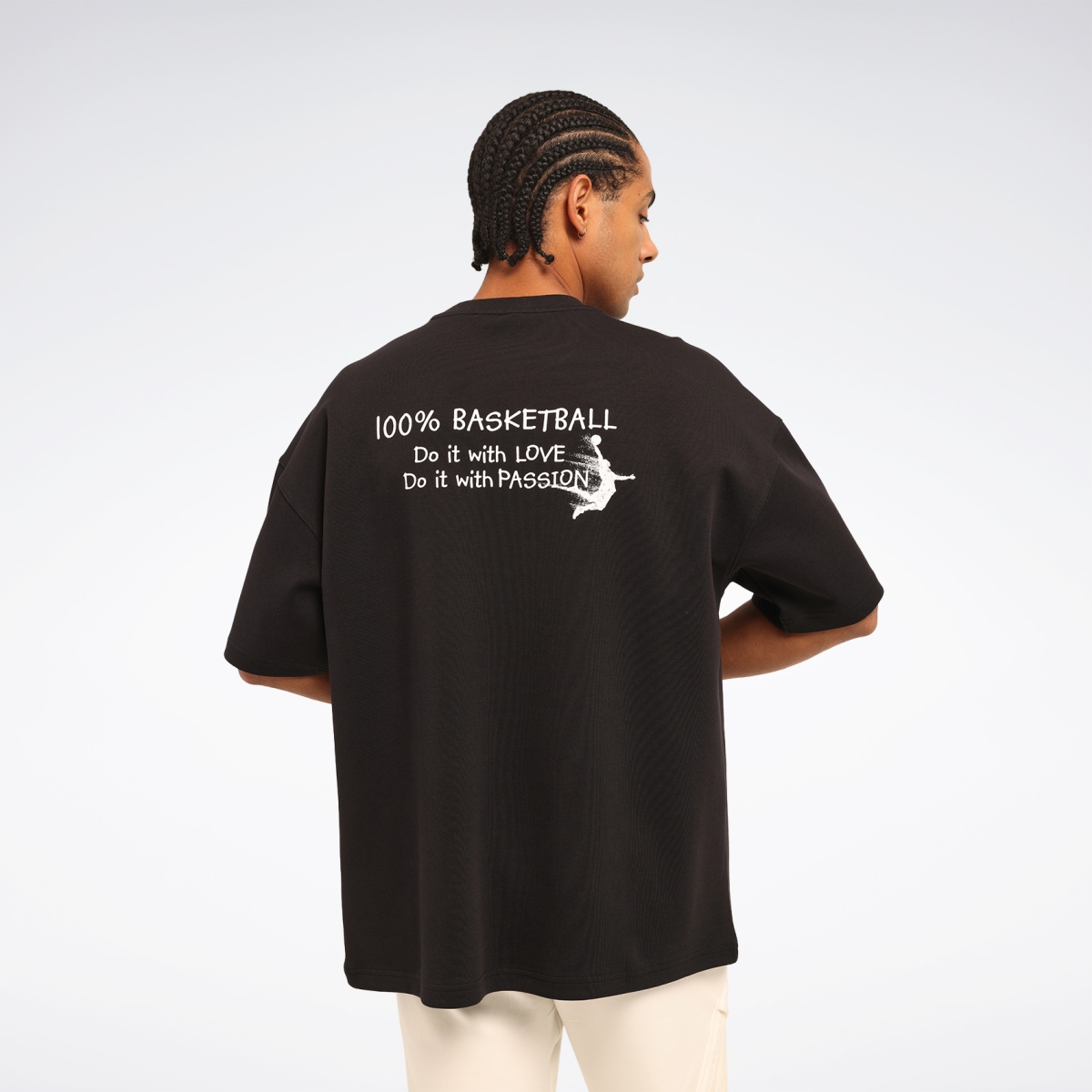 Reebok KERR TEE Siyah Erkek Kısa Kol T-Shirt