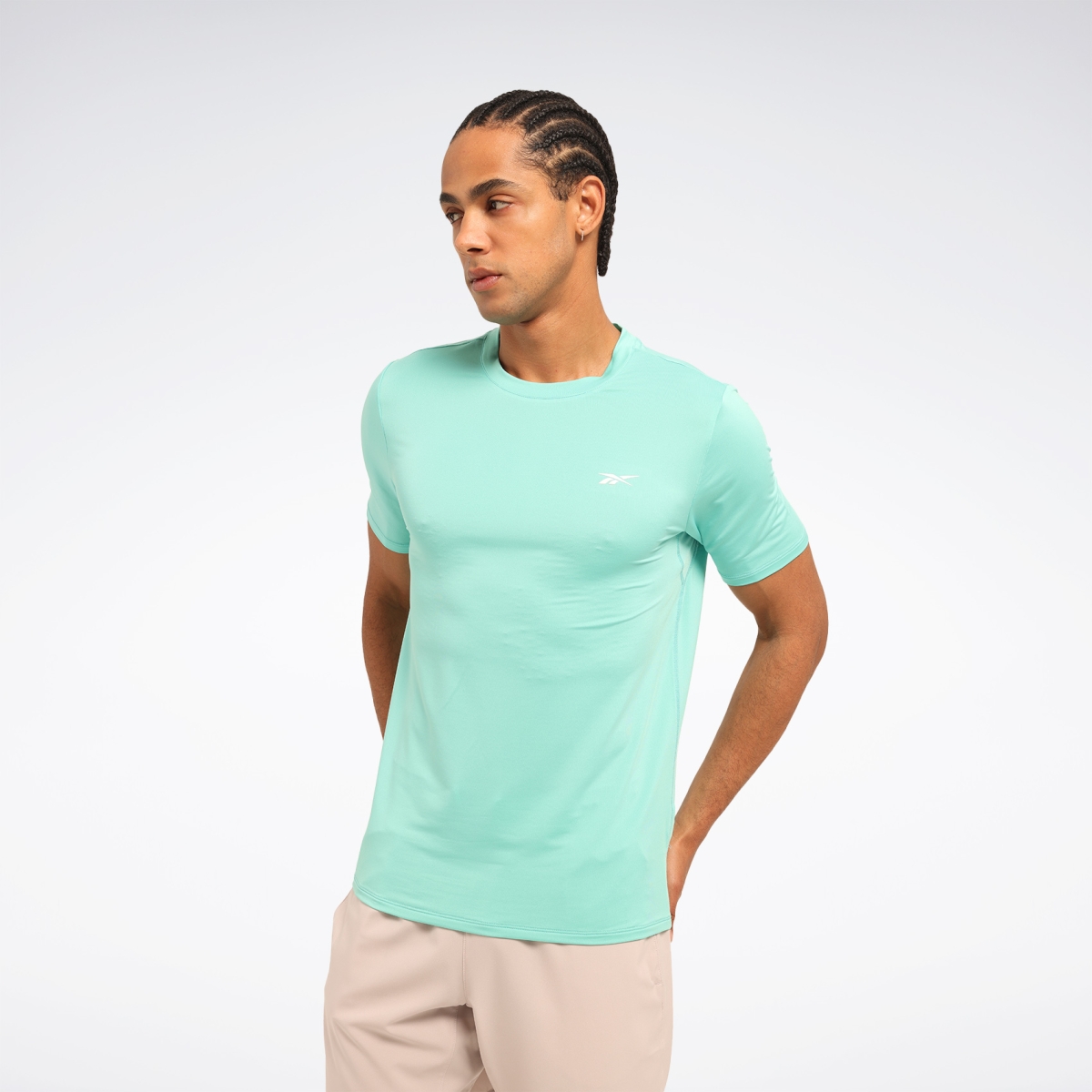 Reebok MONAC TEE Yeşil Erkek Kısa Kol T-Shirt