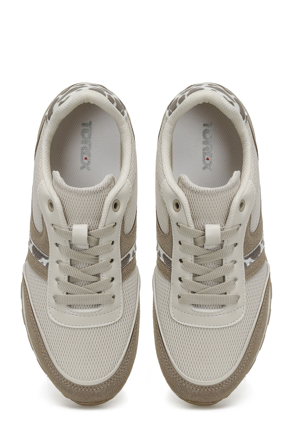 Torex TRX25S-100 MESH 5FX Bej Kadın Spor Ayakkabı - Görsel 5