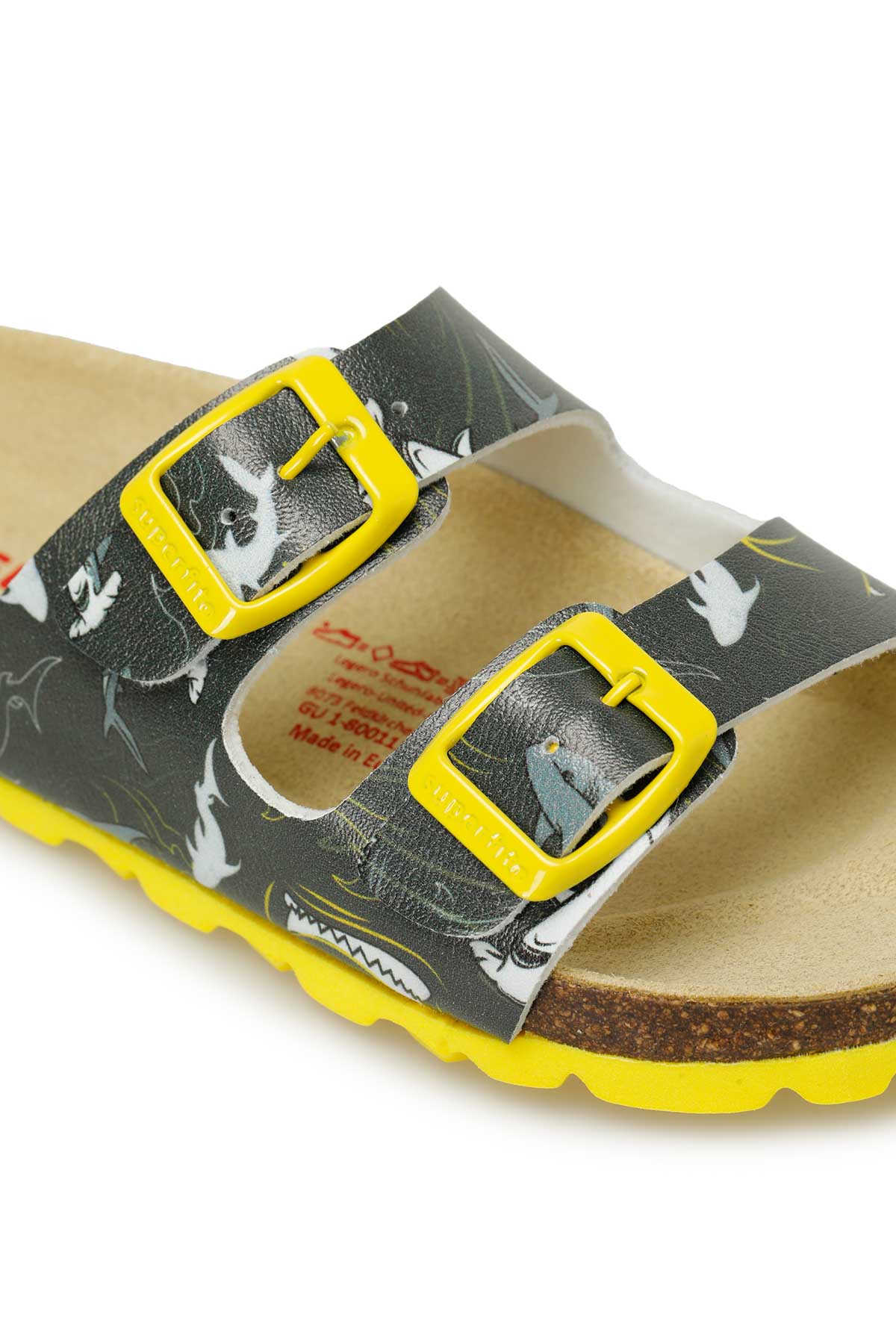 800111-2110-2 Yeşil Erkek Çocuk Terlik - Görsel 5