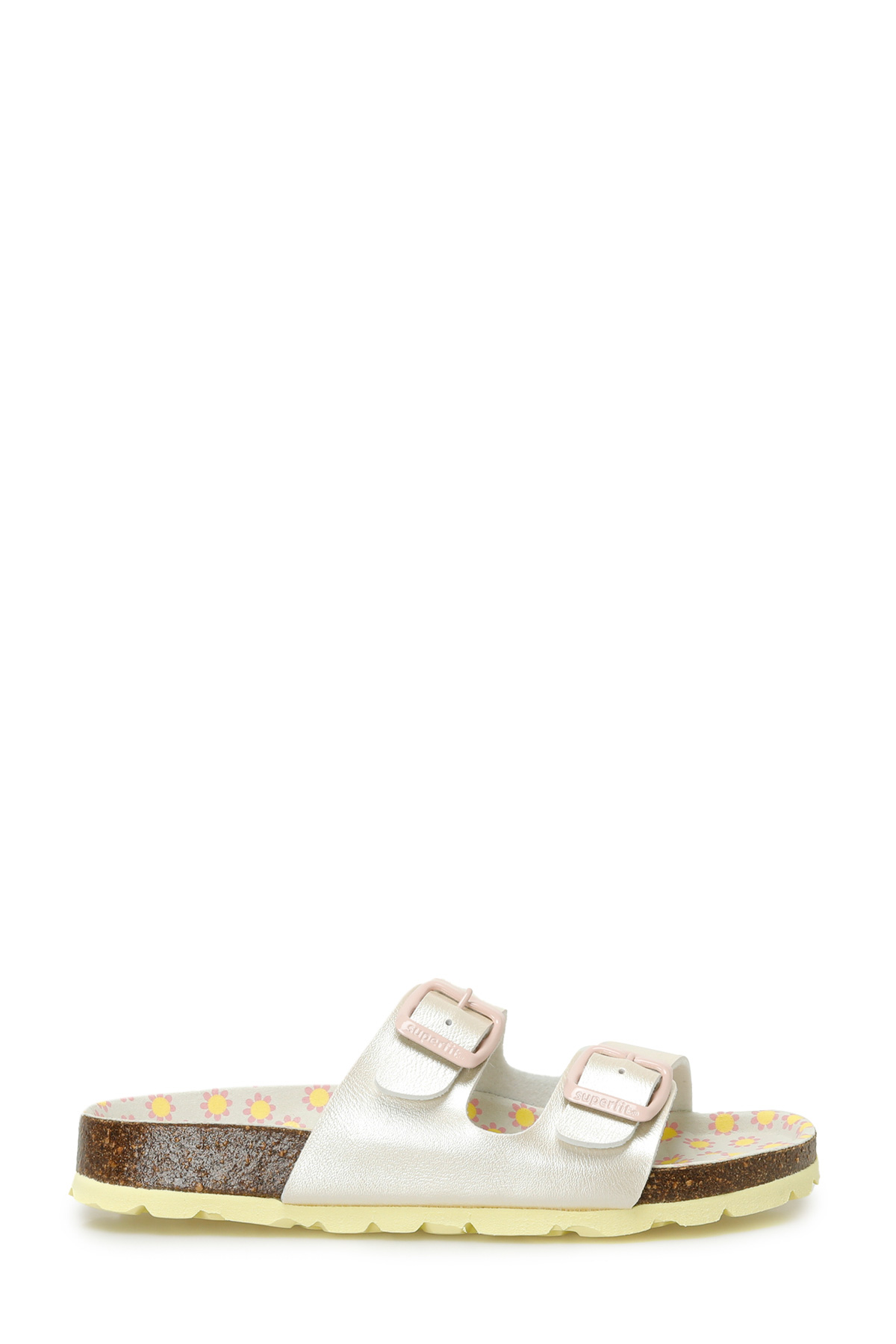 800111-6020-2 Sarı Kız Çocuk Terlik - Görsel 2