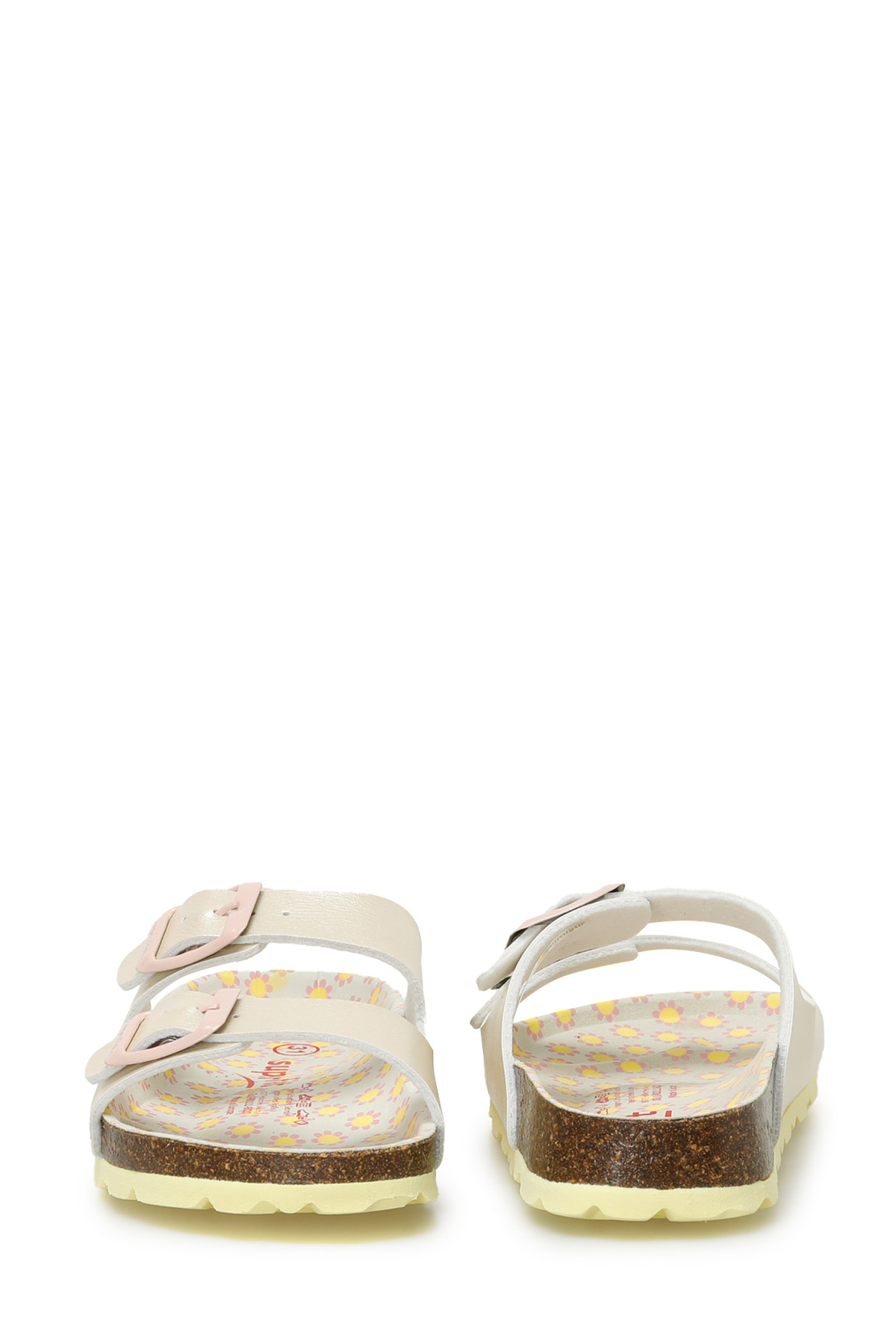 800111-6020-2 Sarı Kız Çocuk Terlik - Görsel 6