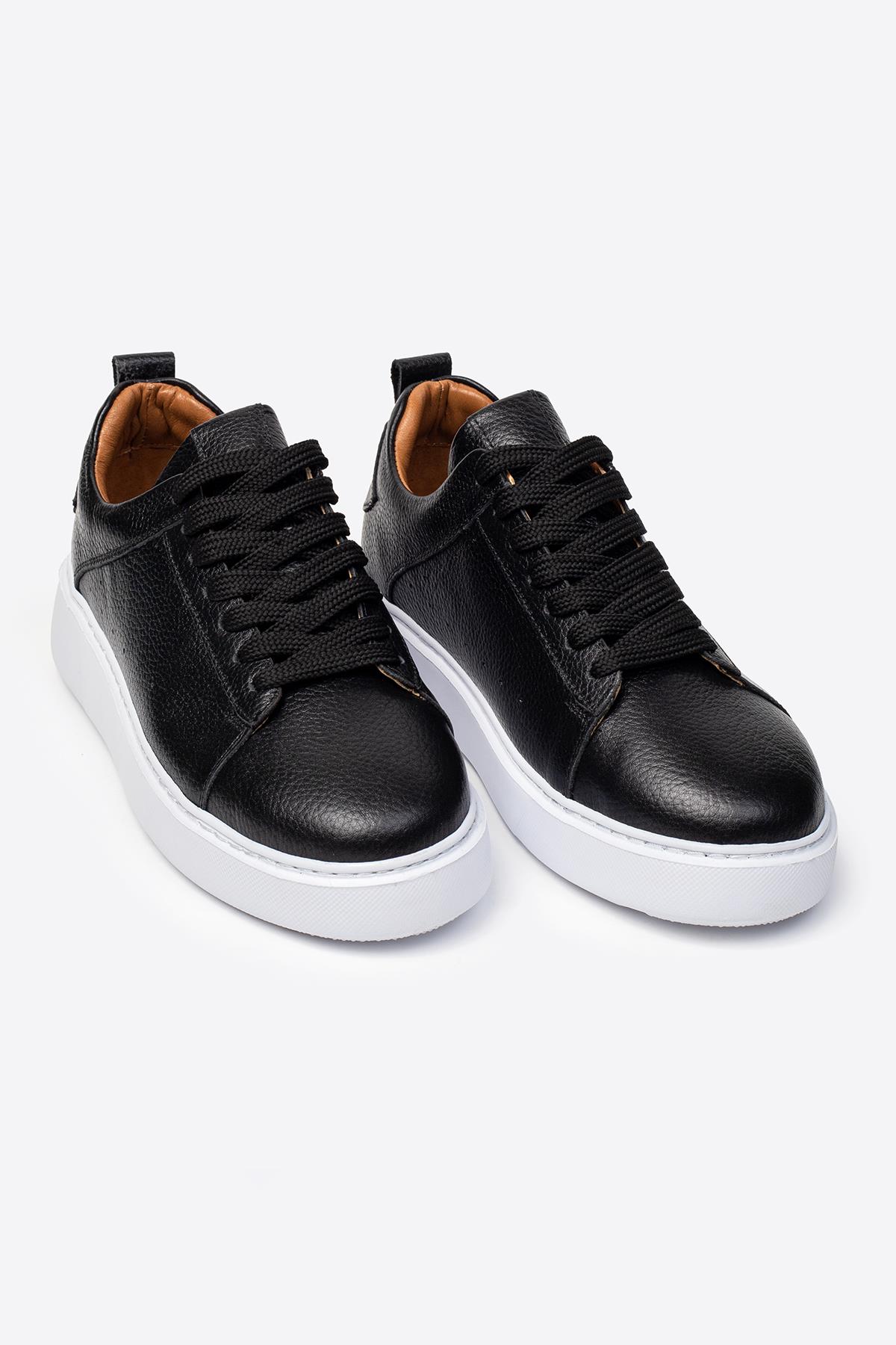 LTN-H01 Hakiki Deri Erkek Spor Ayakkabı - Görsel 2