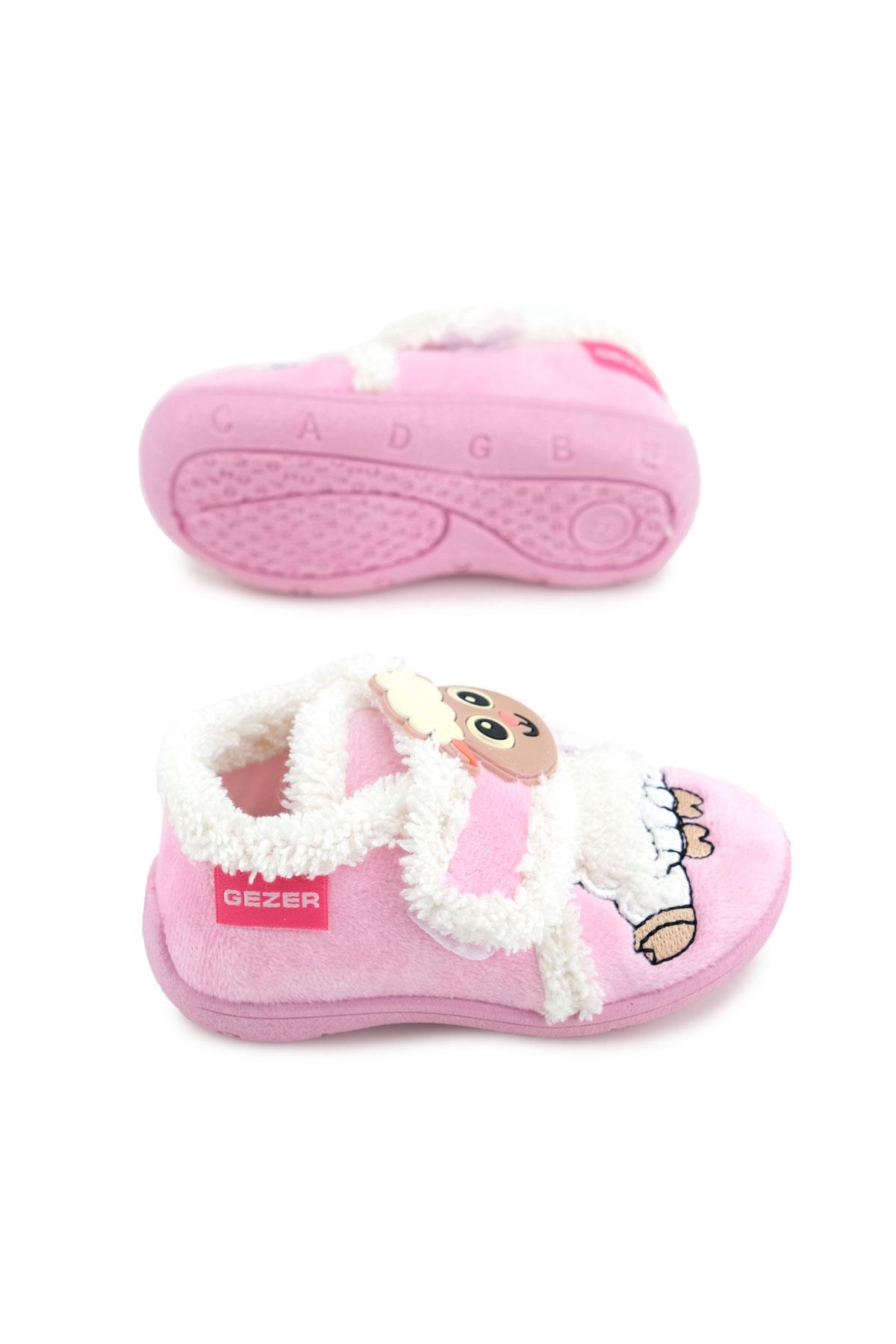 Unisex Çocuk Bebe Cırtlı Ayarlanabilir Günlük Okul Kreş Panduf Ayakkabı - Görsel 6