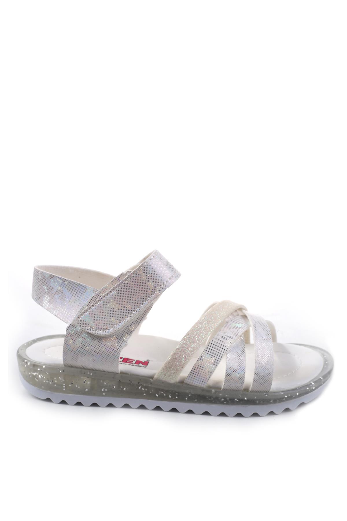 Arzen-2880 Kız Çocuk Ortopedik Sandalet - Görsel 3