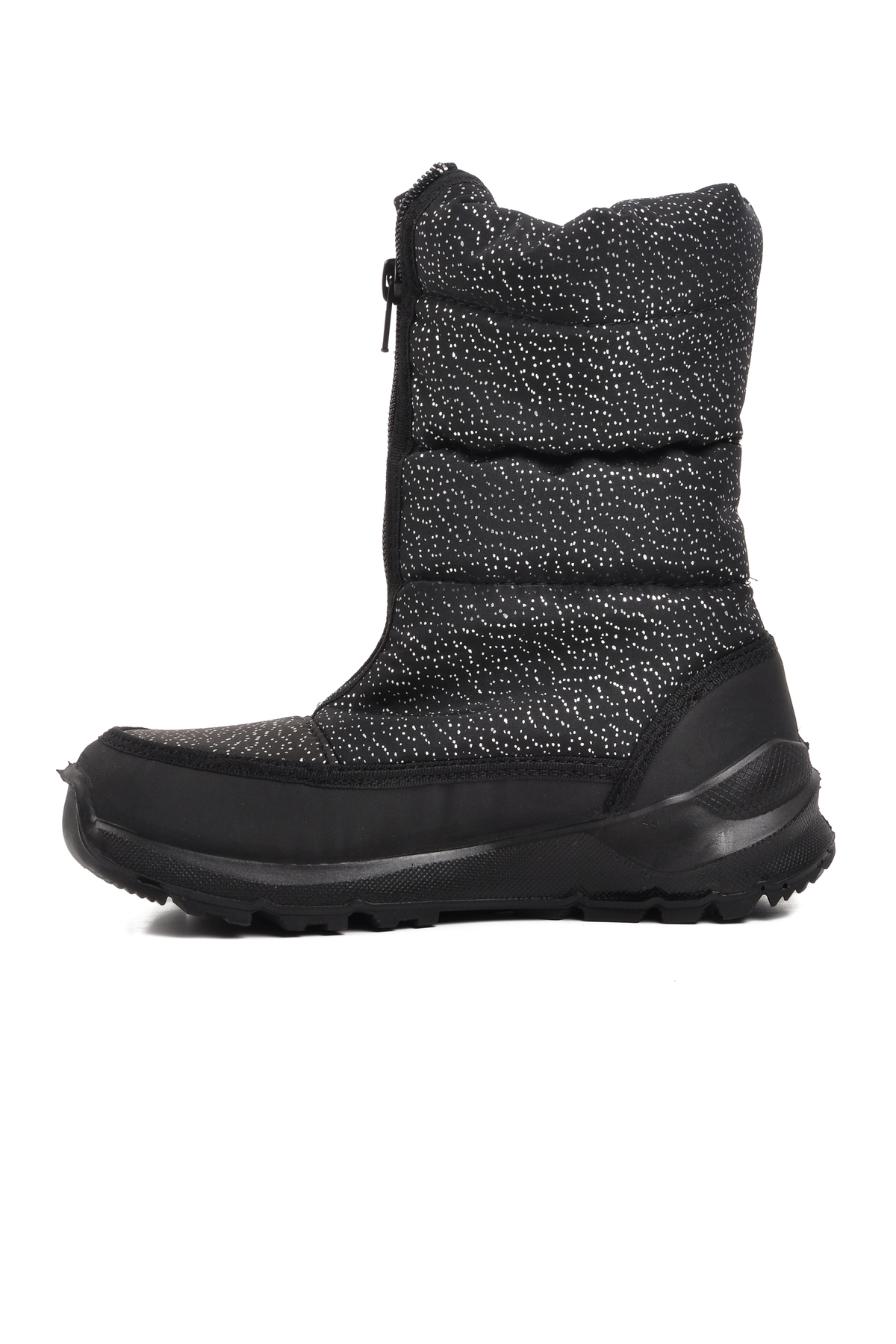 Siyah Simli Kız Çocuk Kar Botu - Görsel 4