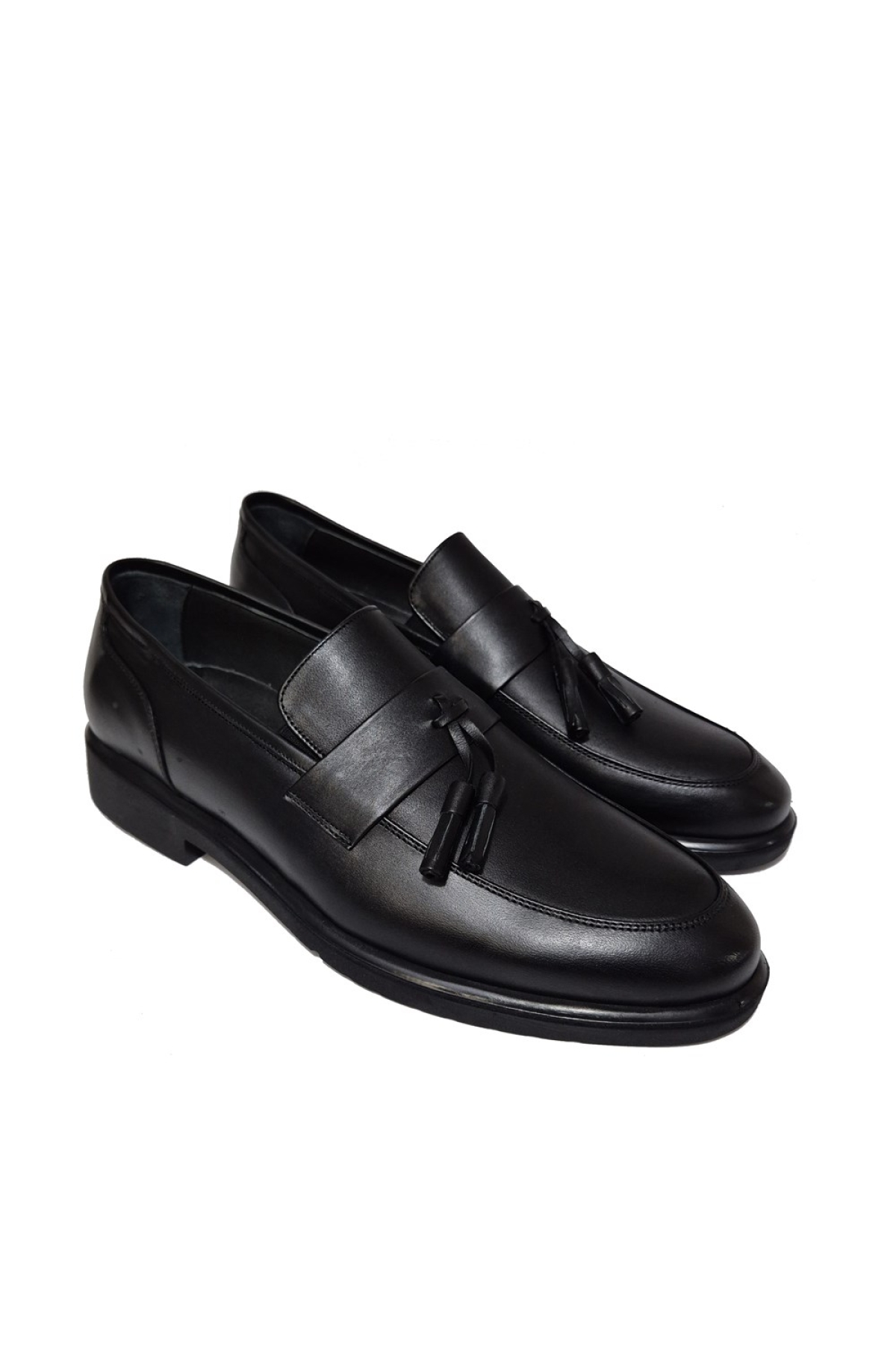 Bağsız Püsküllü Bant Model Ökçeli Poli Taban Kundura BC-800-OPOLI - Görsel 4