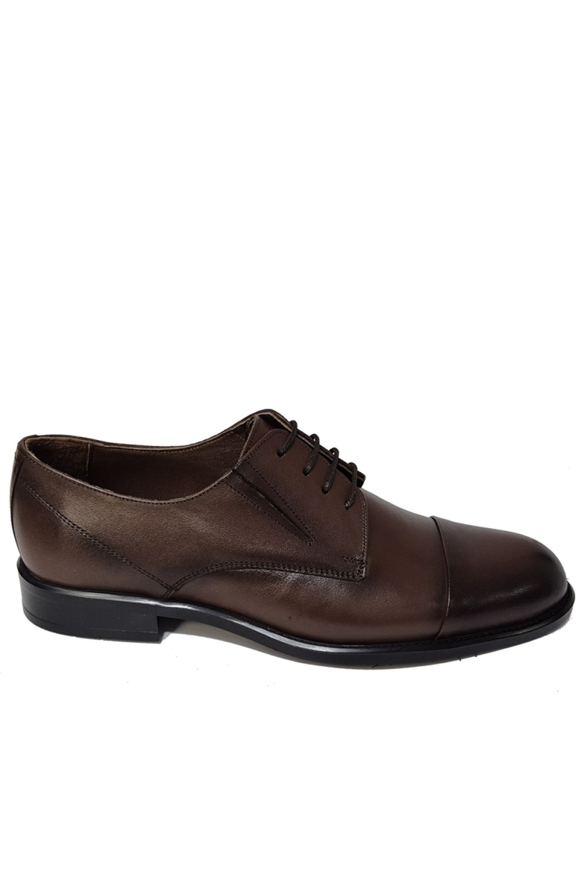 Bağcıklı Burun Kat Parça Model Poli Taban Kundura BC-213-NEOLİT - Görsel 3