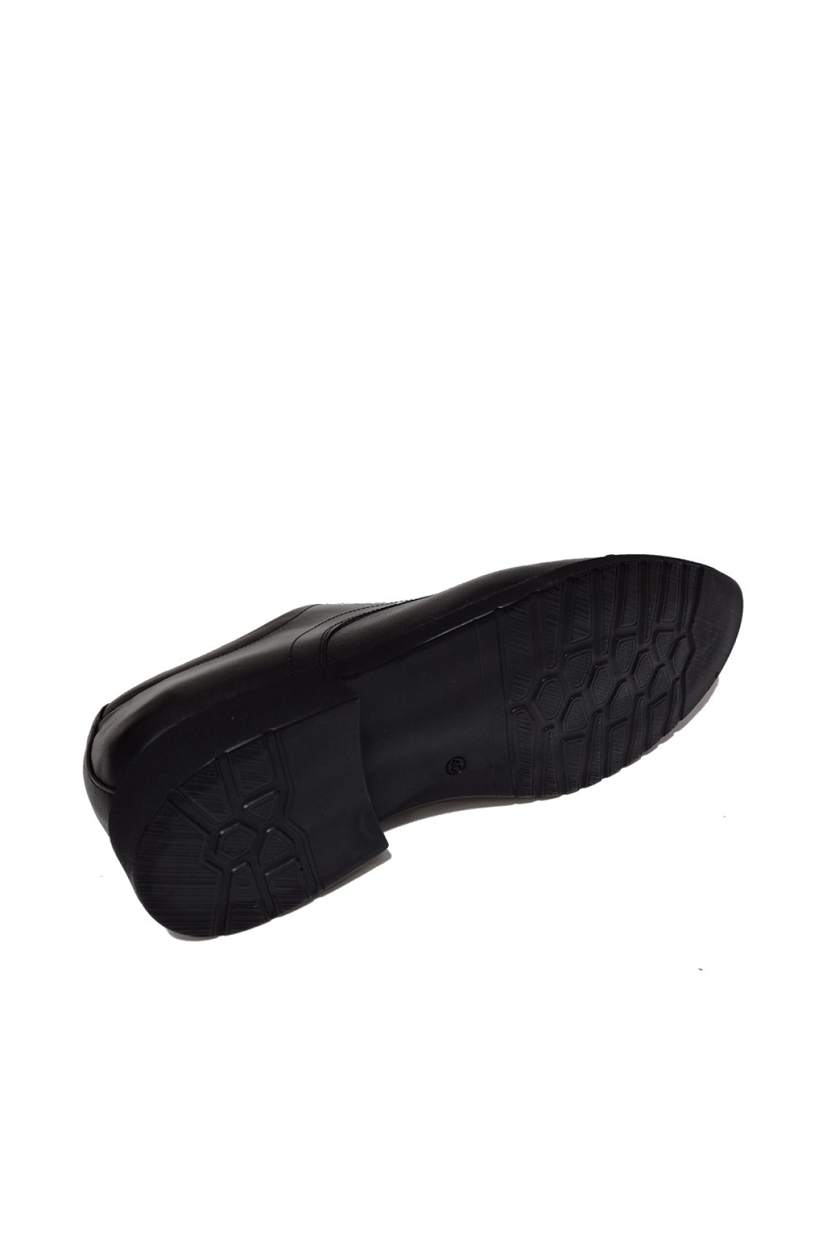 Bağlı Burun Kısmı Dikişli Kat Model Ökçeli Poli Taban Kundura BC-061-OPOLI - Görsel 5