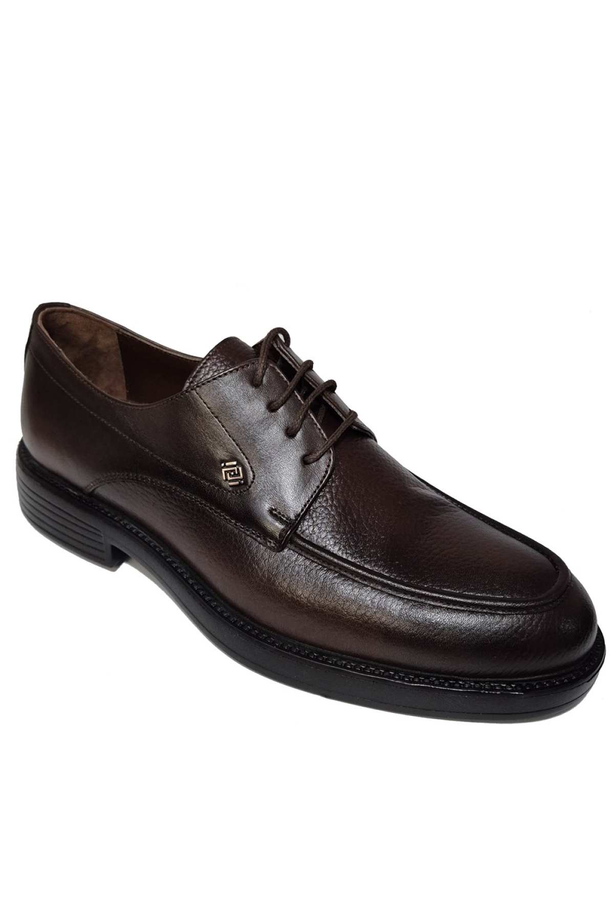 Bağlı Floter Deri Ökçeli EVA Kalın Taban Kundura BC-618-OEVA - Görsel 2