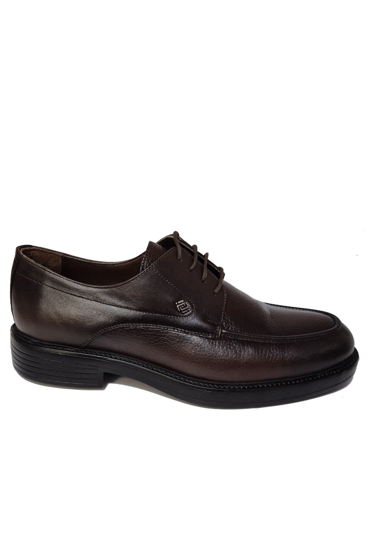 Bağlı Floter Deri Ökçeli EVA Kalın Taban Kundura BC-618-OEVA - Görsel 3