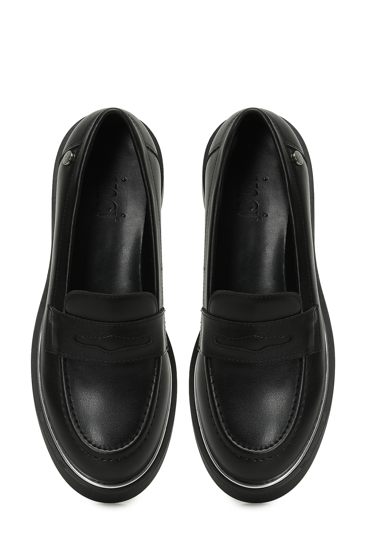 INCI DEHUI 5PR Siyah Kadın Loafer - Görsel 6