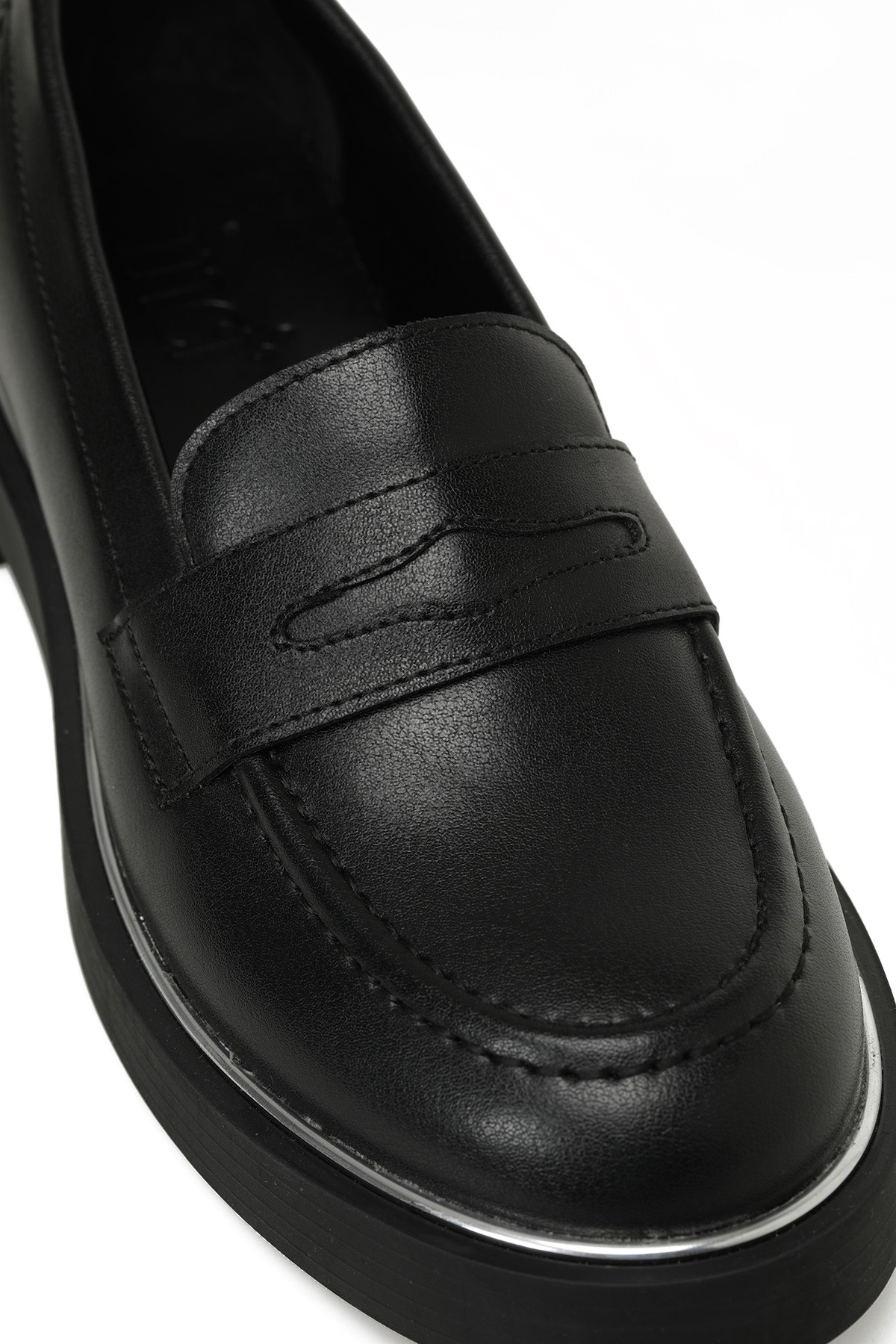 INCI DEHUI 5PR Siyah Kadın Loafer - Görsel 9