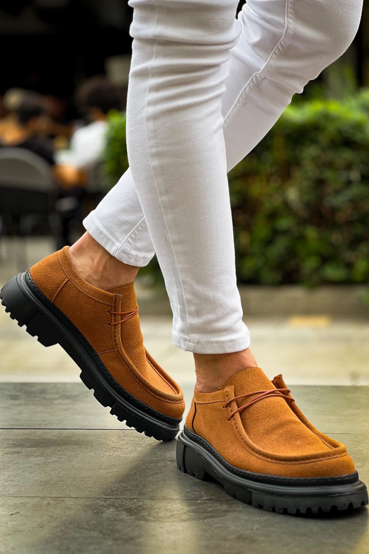 Bağcıklı Erkek Günlük Ayakkabı Taba - Görsel 3