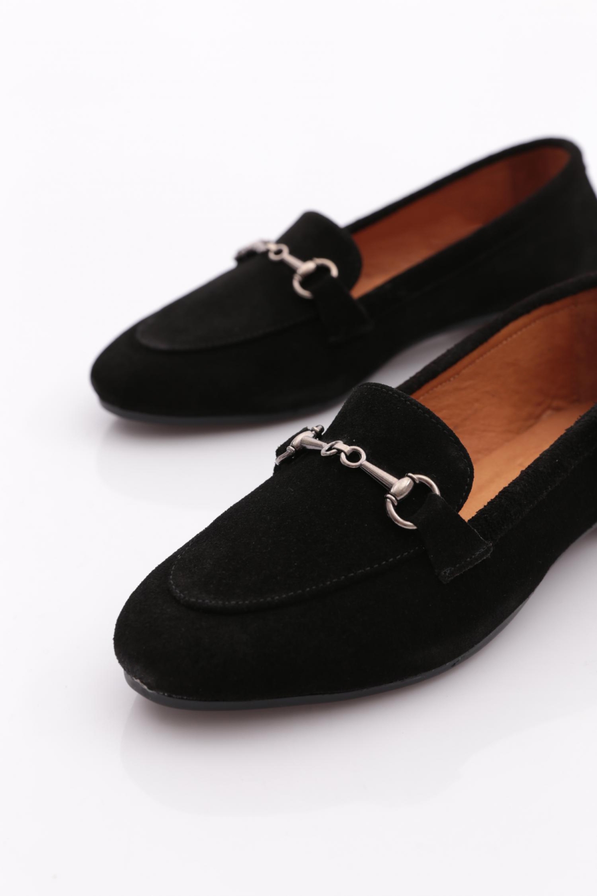 102-23Y Kadin Metal Aksesuarli Zenne Babet - Görsel 5