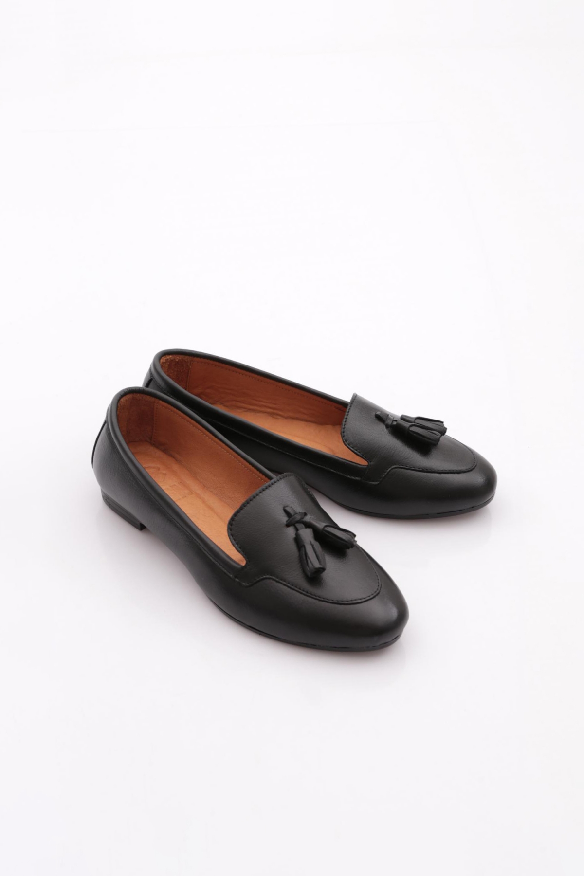 104-23Y Kadin Püskül Aksesuarli Zenne Babet - Görsel 3