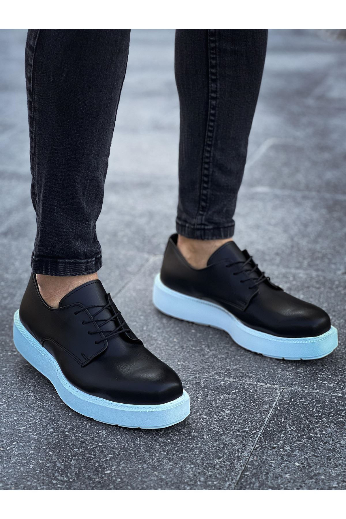 Bağcıklı Erkek Günlük Ayakkabı Siyah - Görsel 2