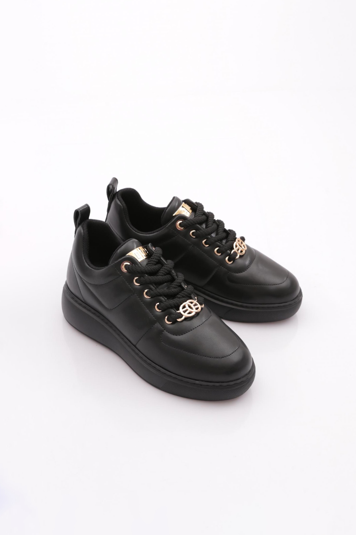 B1009 Kadin Aksesuarli Sneakers Ayakkabi - Görsel 3