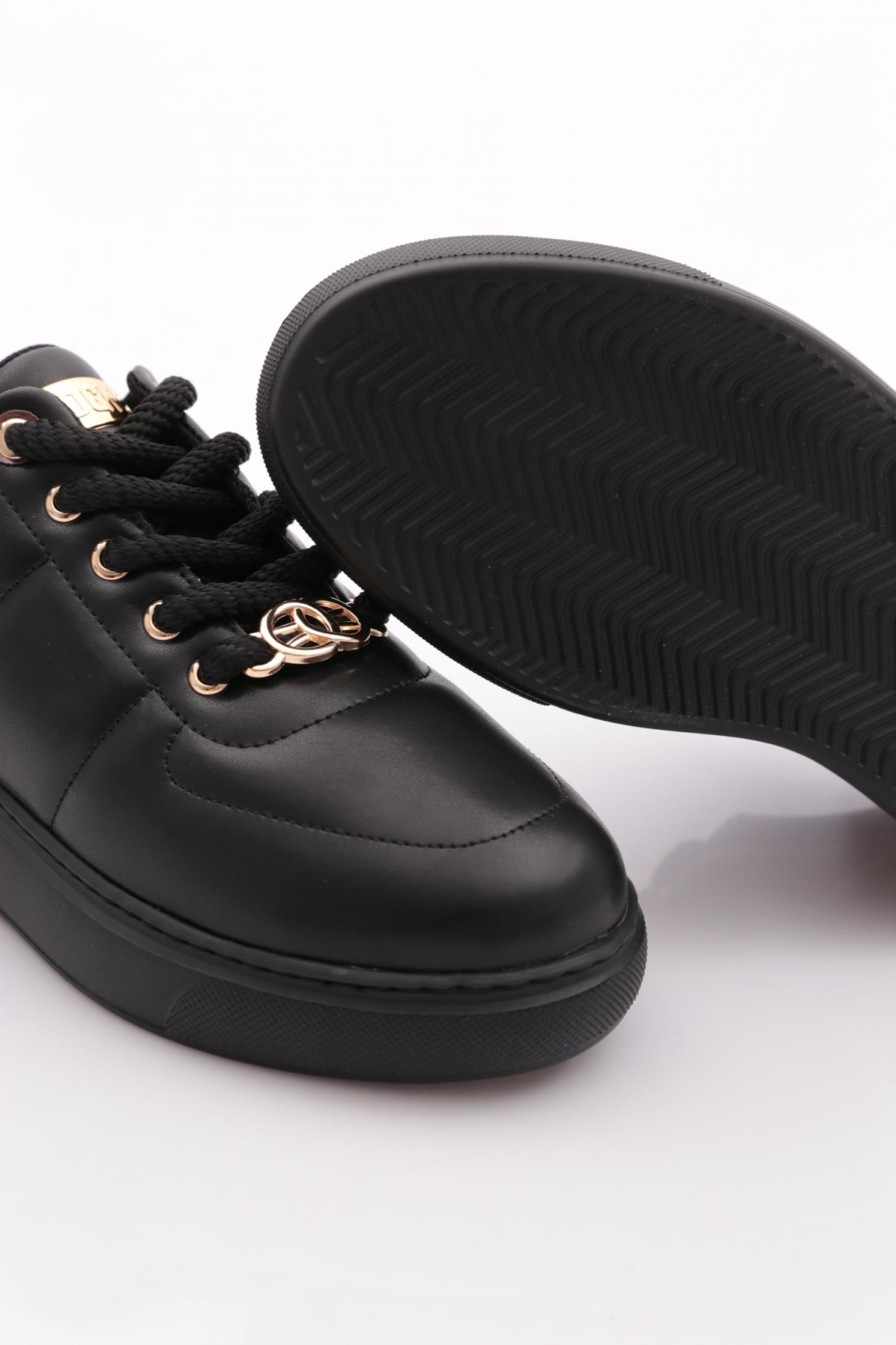 B1009 Kadin Aksesuarli Sneakers Ayakkabi - Görsel 5