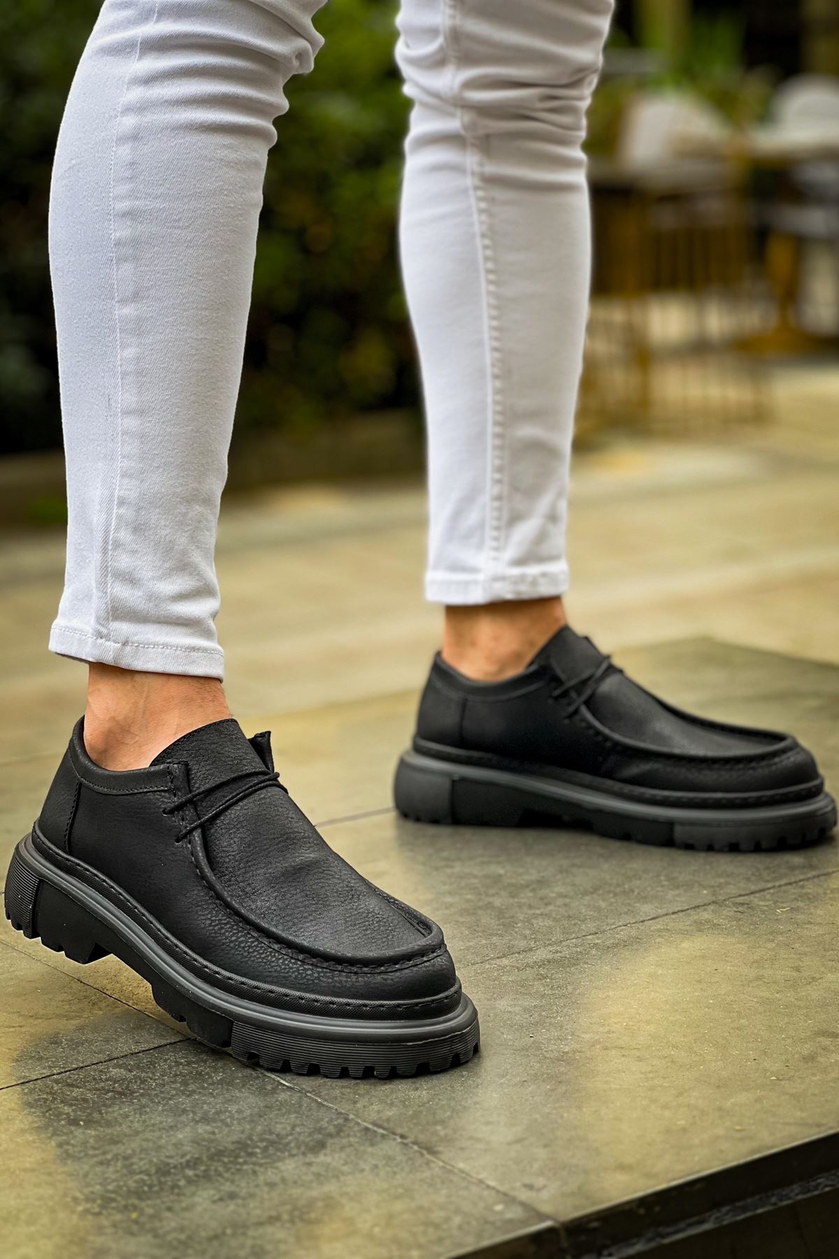 Bağcıklı Erkek Günlük Ayakkabı Siyah - Görsel 4